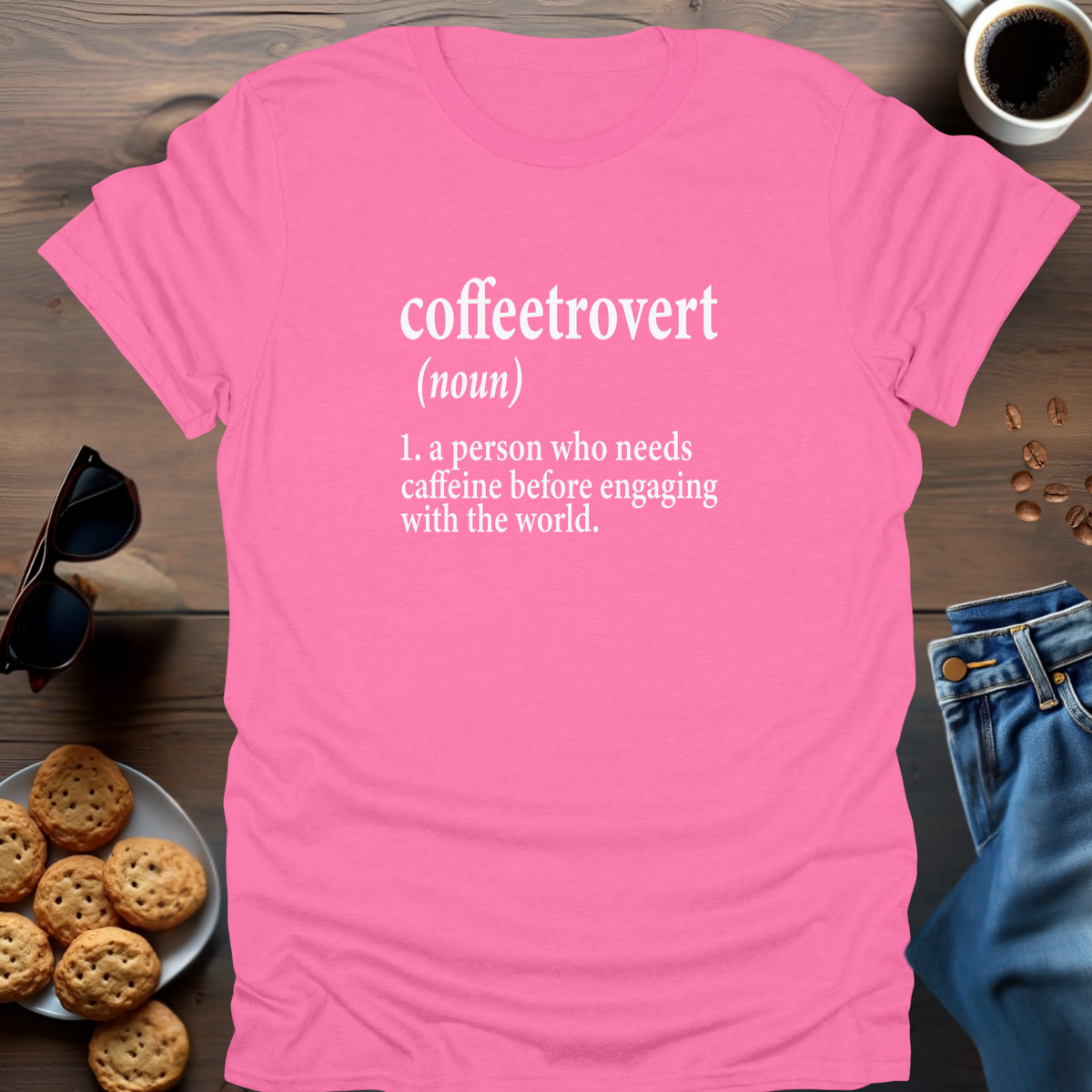 Coffeetrovert T-Shirt