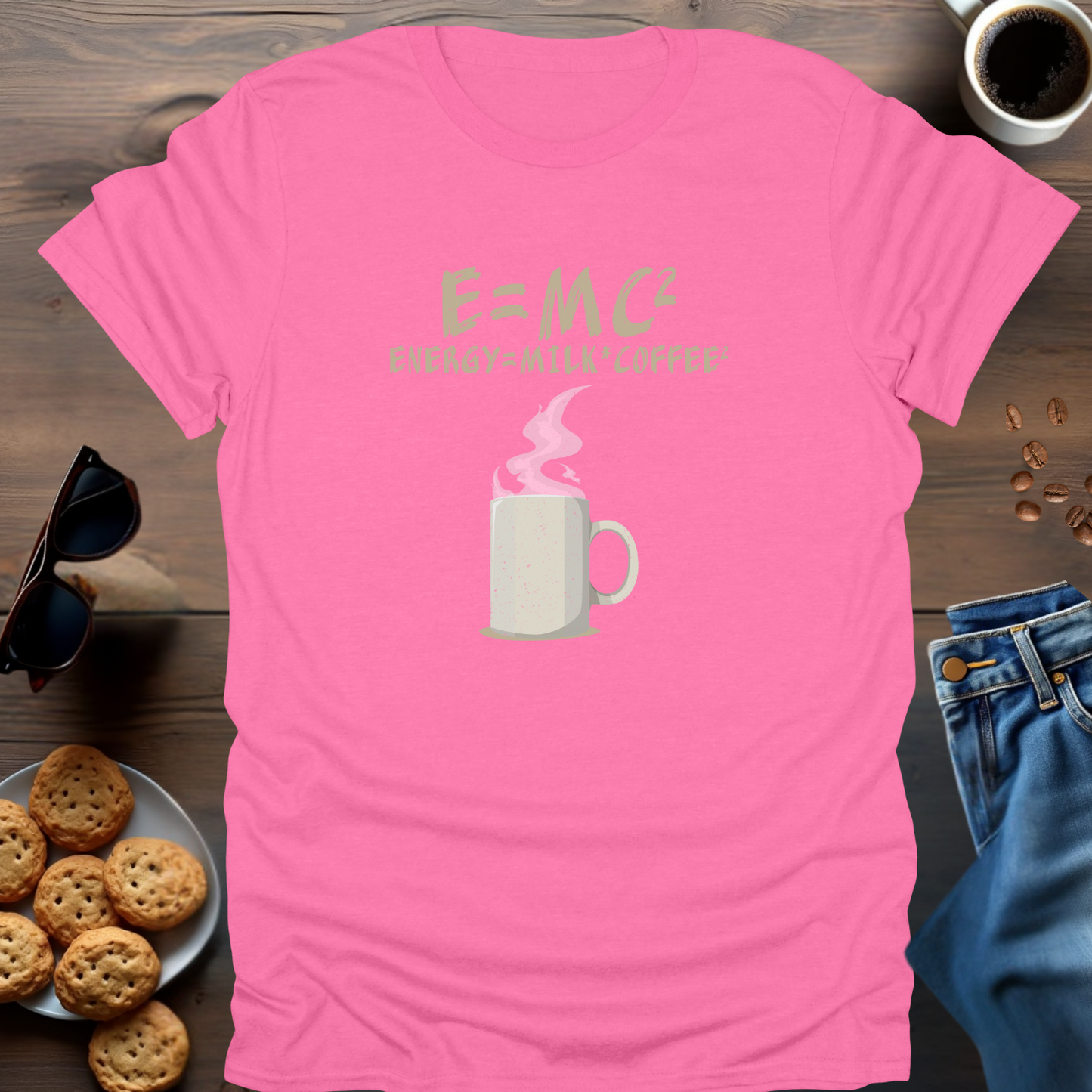 E=MC2 Coffee T-Shirt