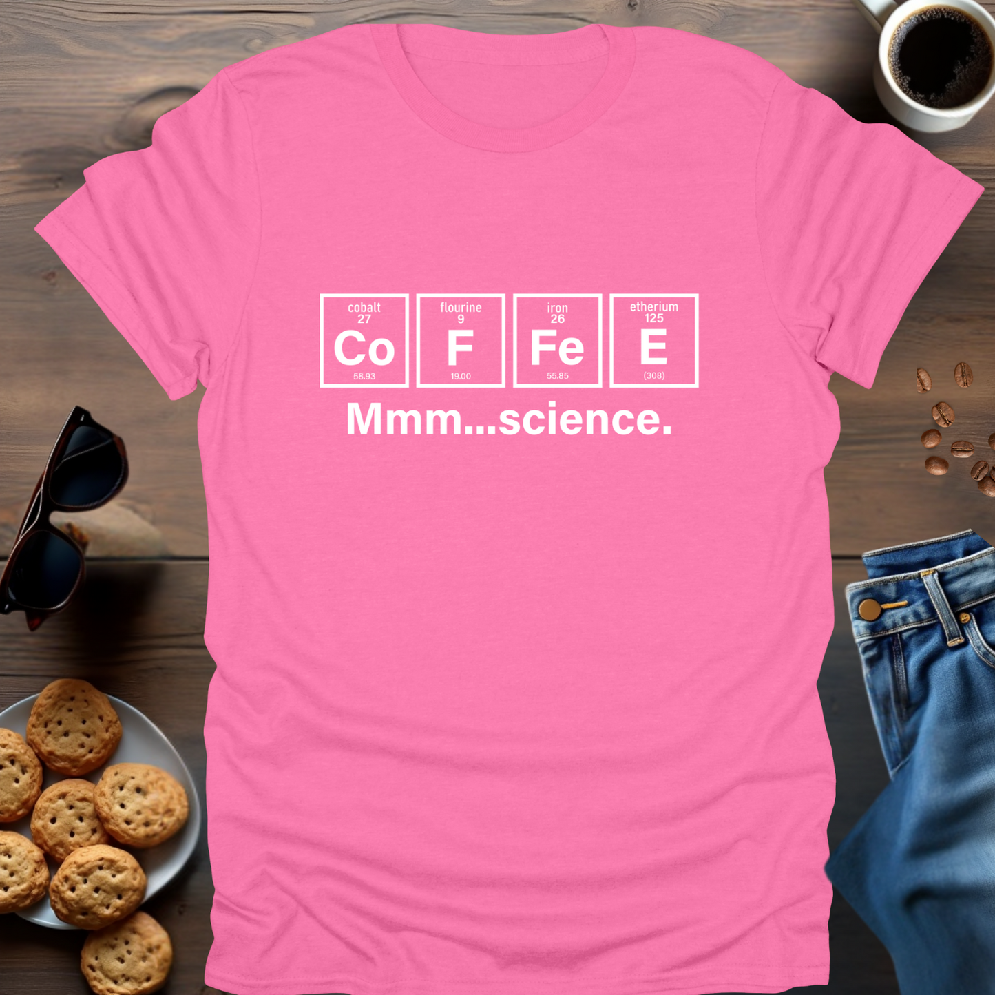 Coffee Periodic Table T-Shirt