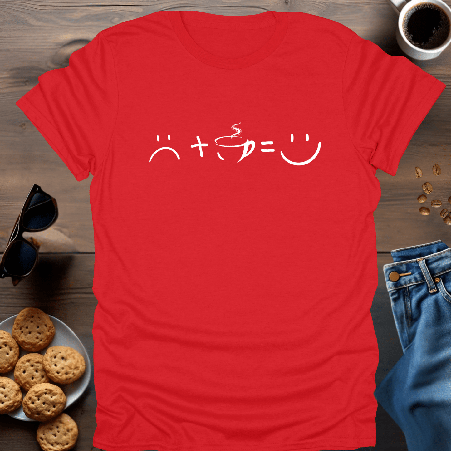 SAD+COFFEE=HAPPY T-Shirt