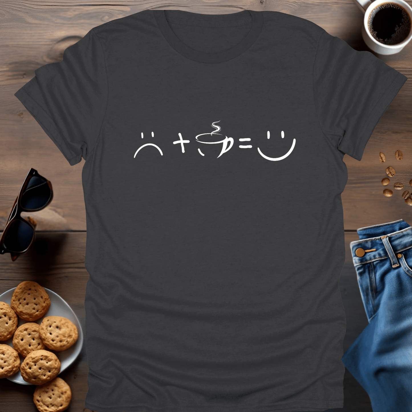 SAD+COFFEE=HAPPY T-Shirt