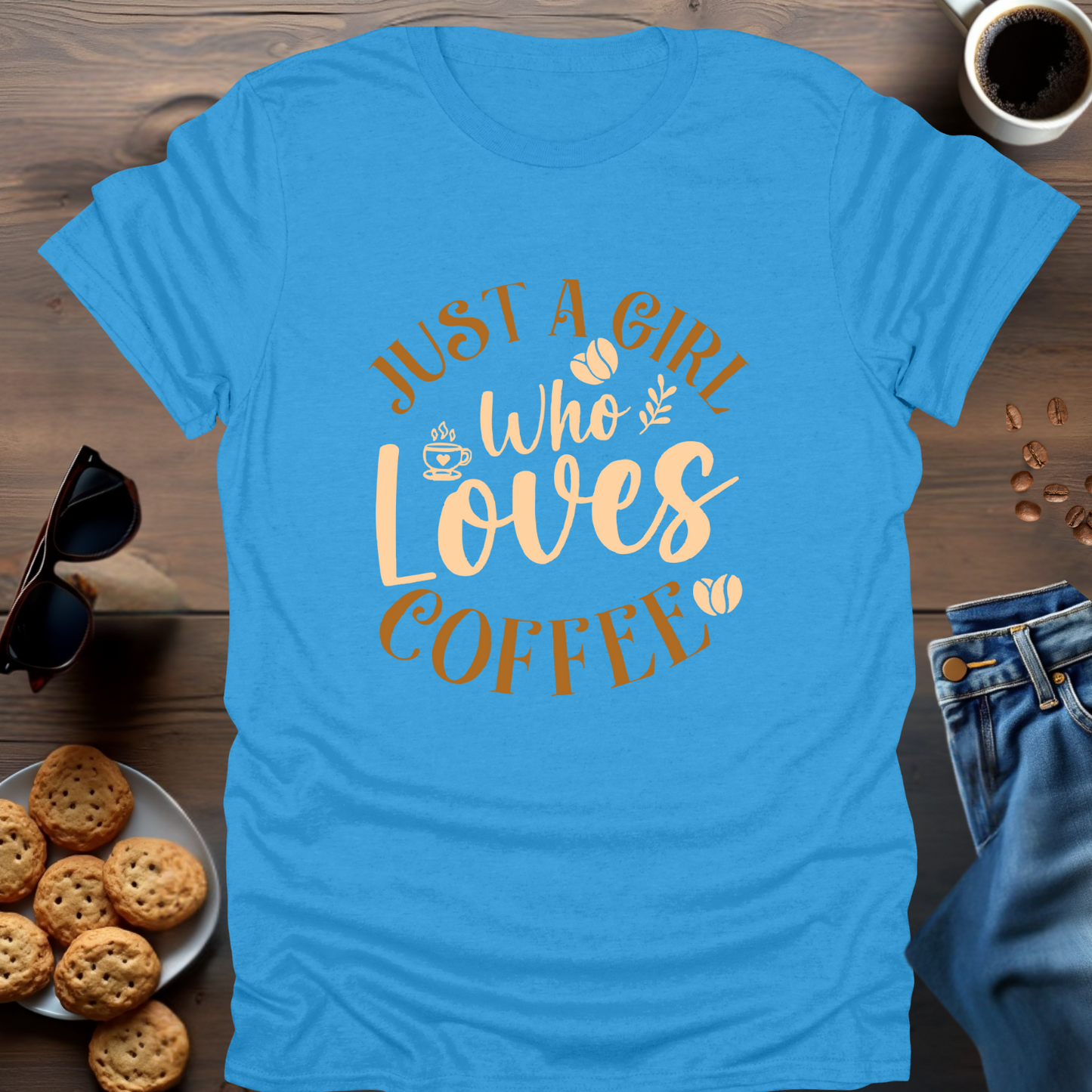 Just A Girl Who Loves Coffee T-Shirt