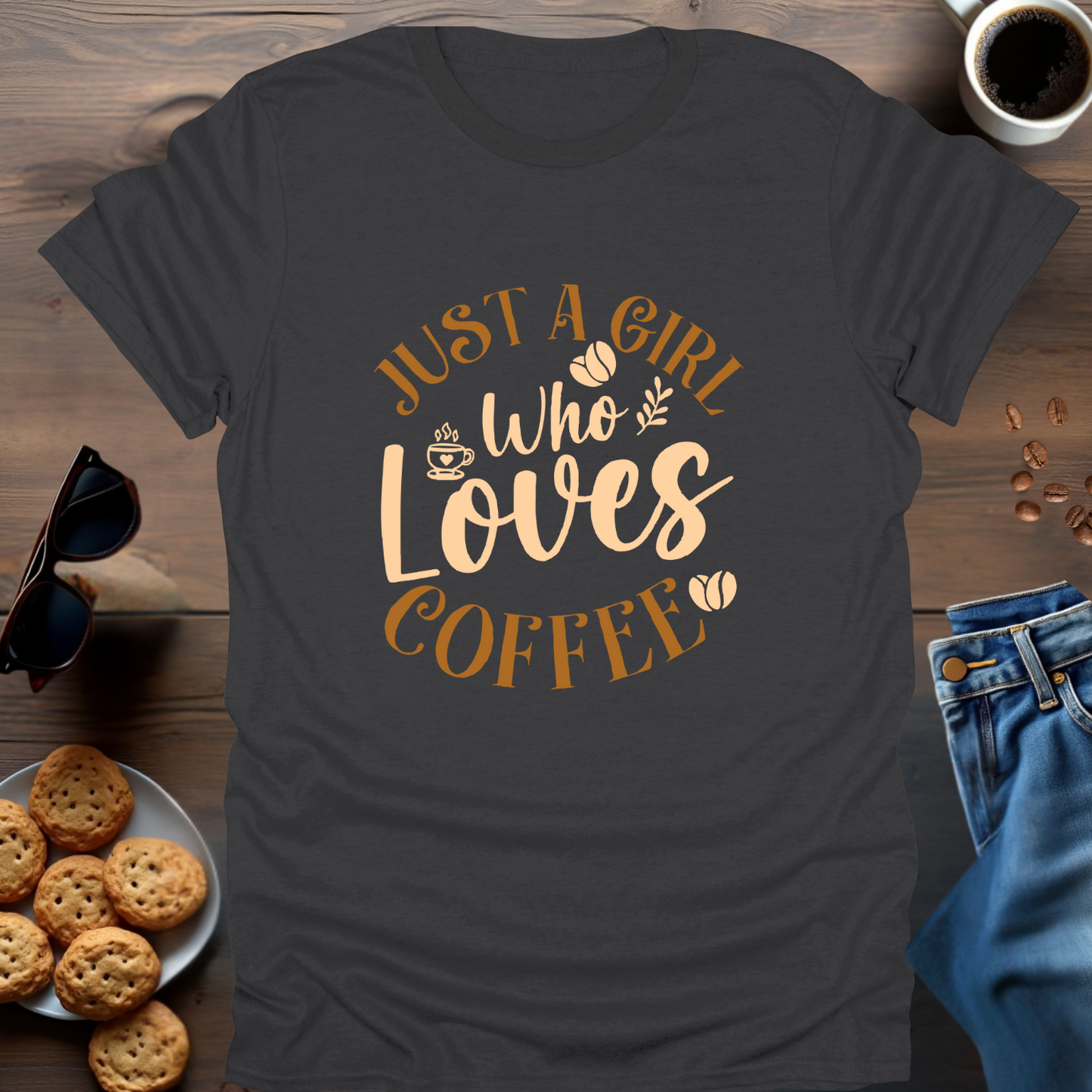 Just A Girl Who Loves Coffee T-Shirt