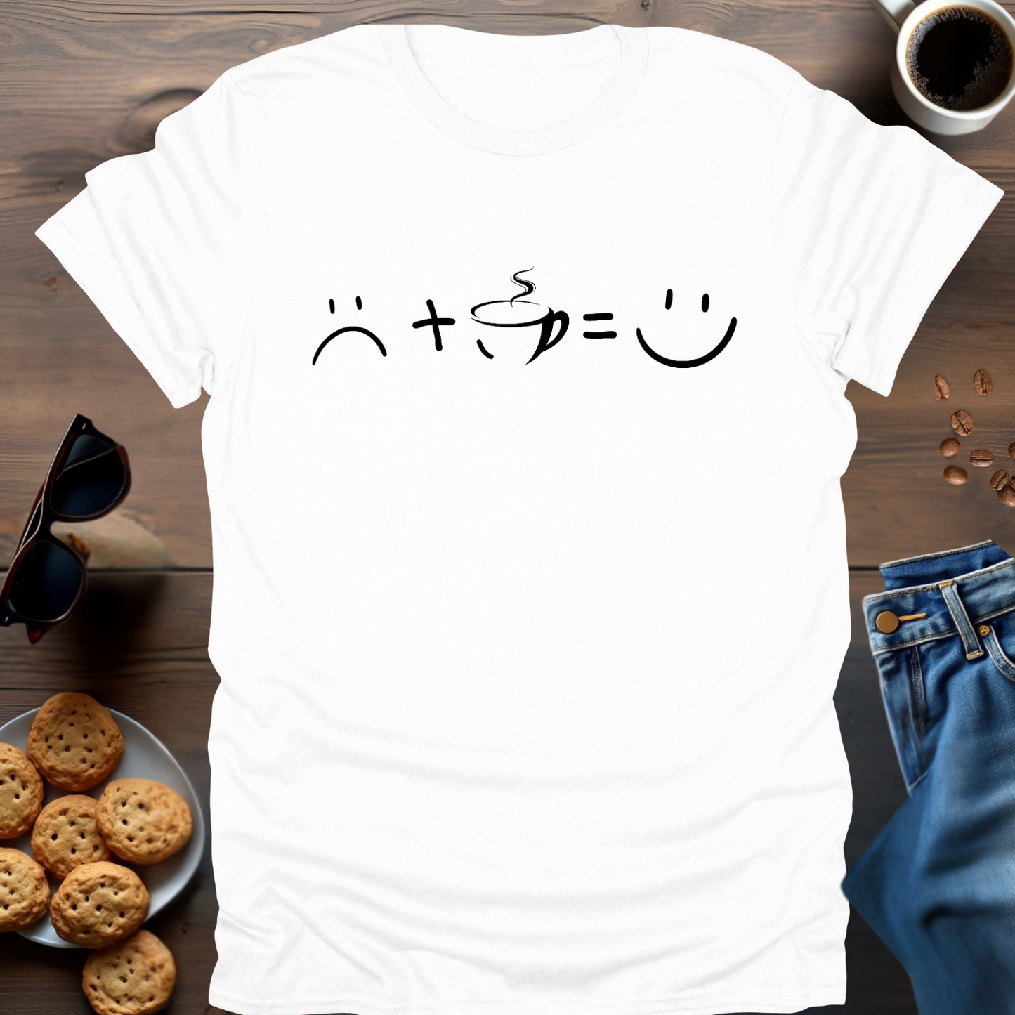 SAD+COFFEE=HAPPY T-Shirt