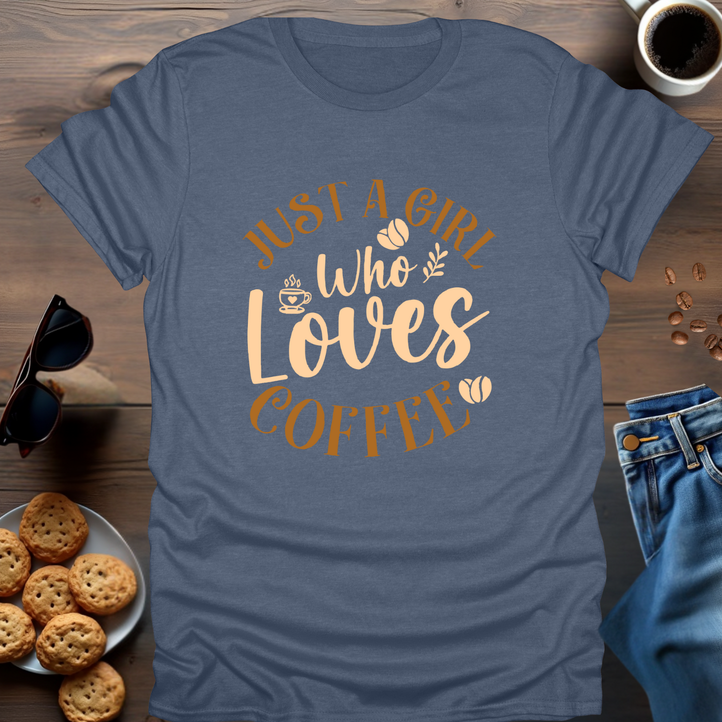 Just A Girl Who Loves Coffee T-Shirt