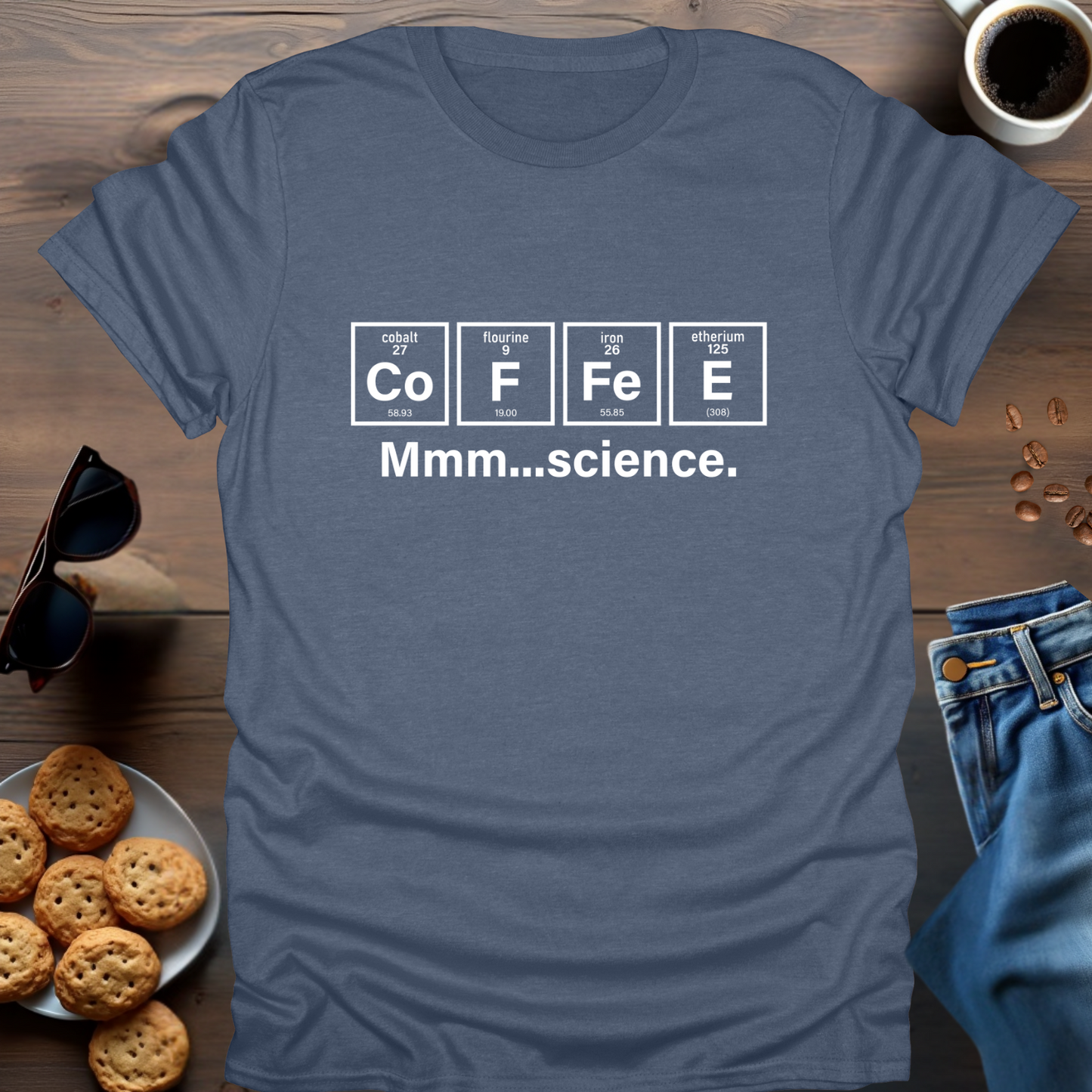 Coffee Periodic Table T-Shirt