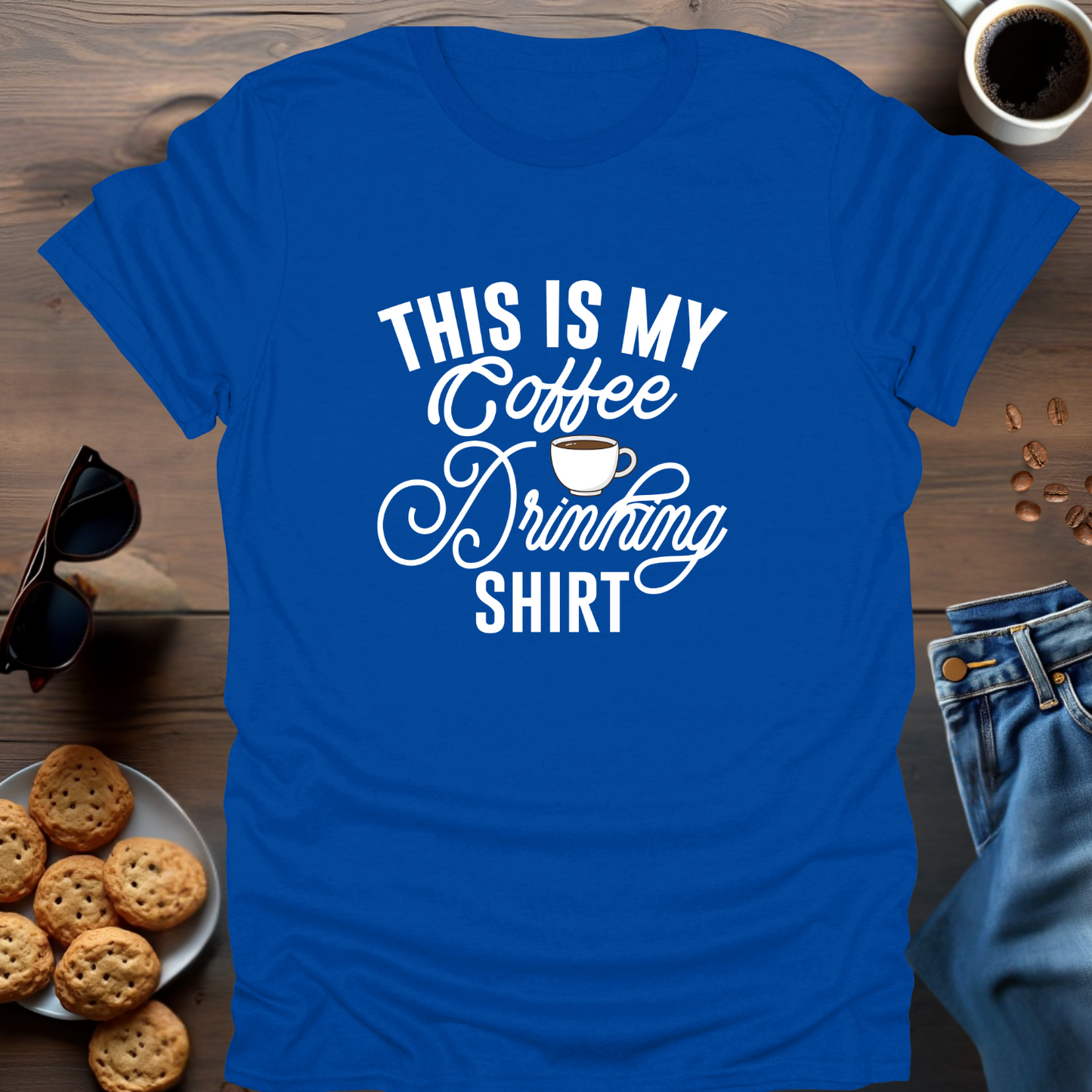 This Is My Coffee Drinking T-Shirt