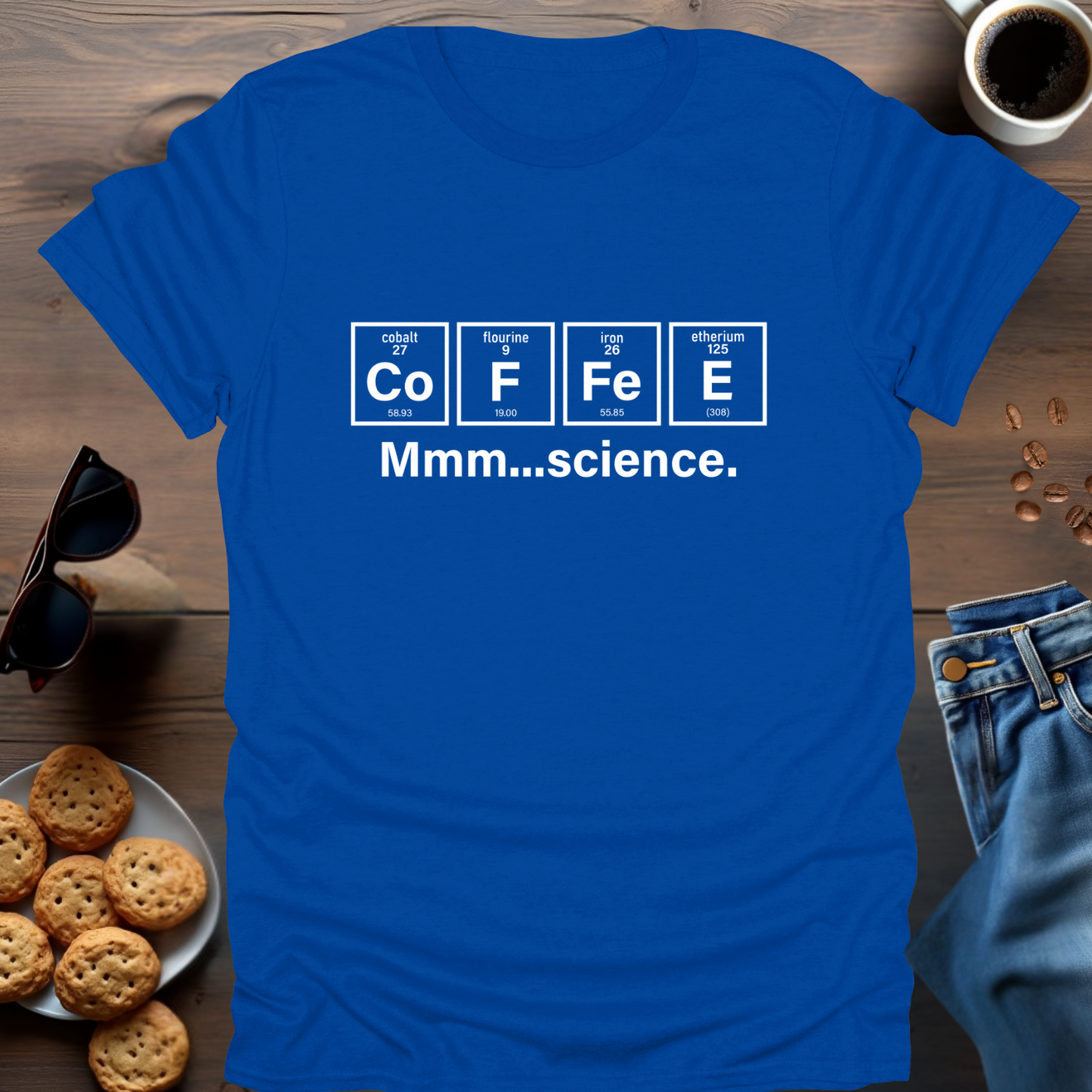 Coffee Periodic Table T-Shirt