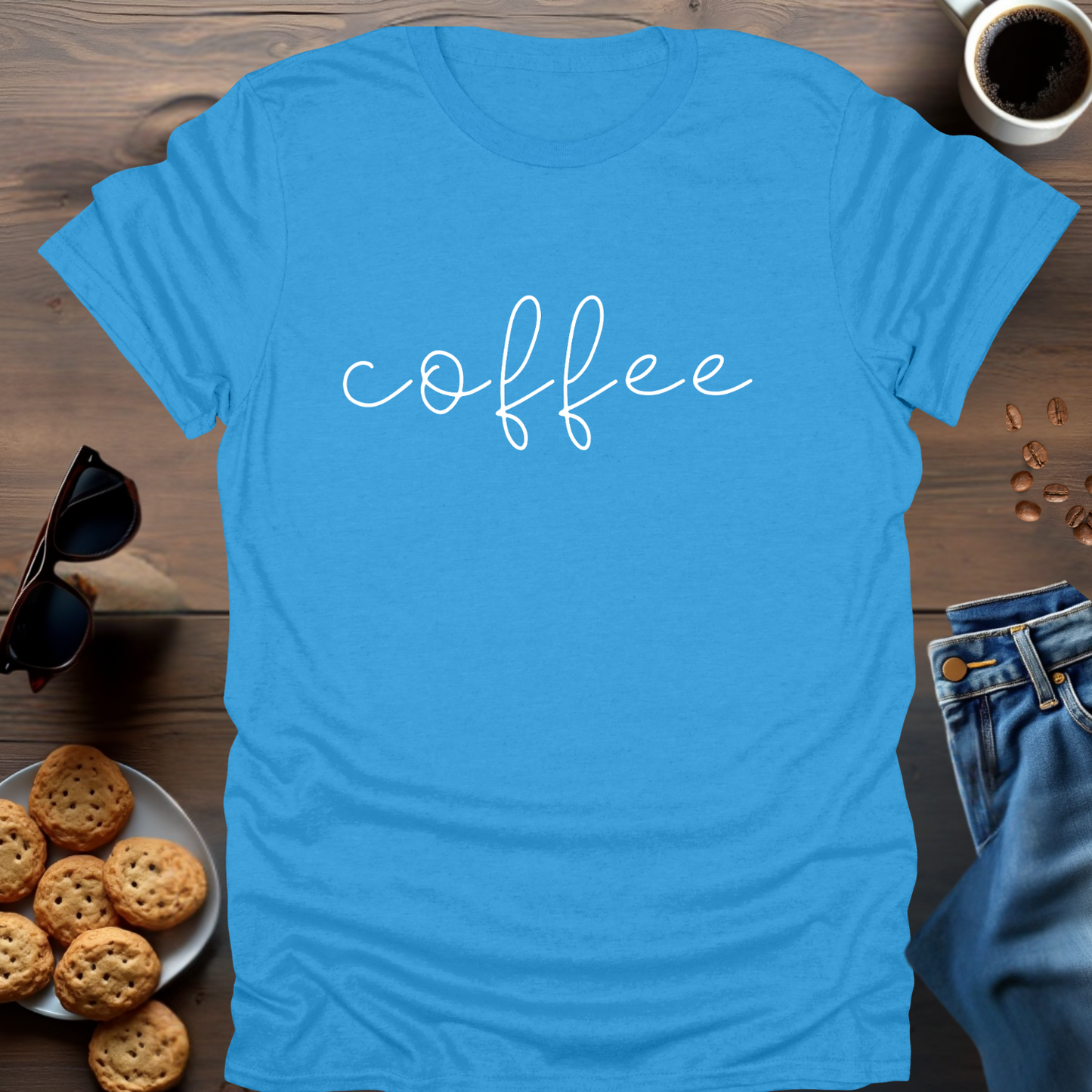 Coffee hand writen T-Shirt