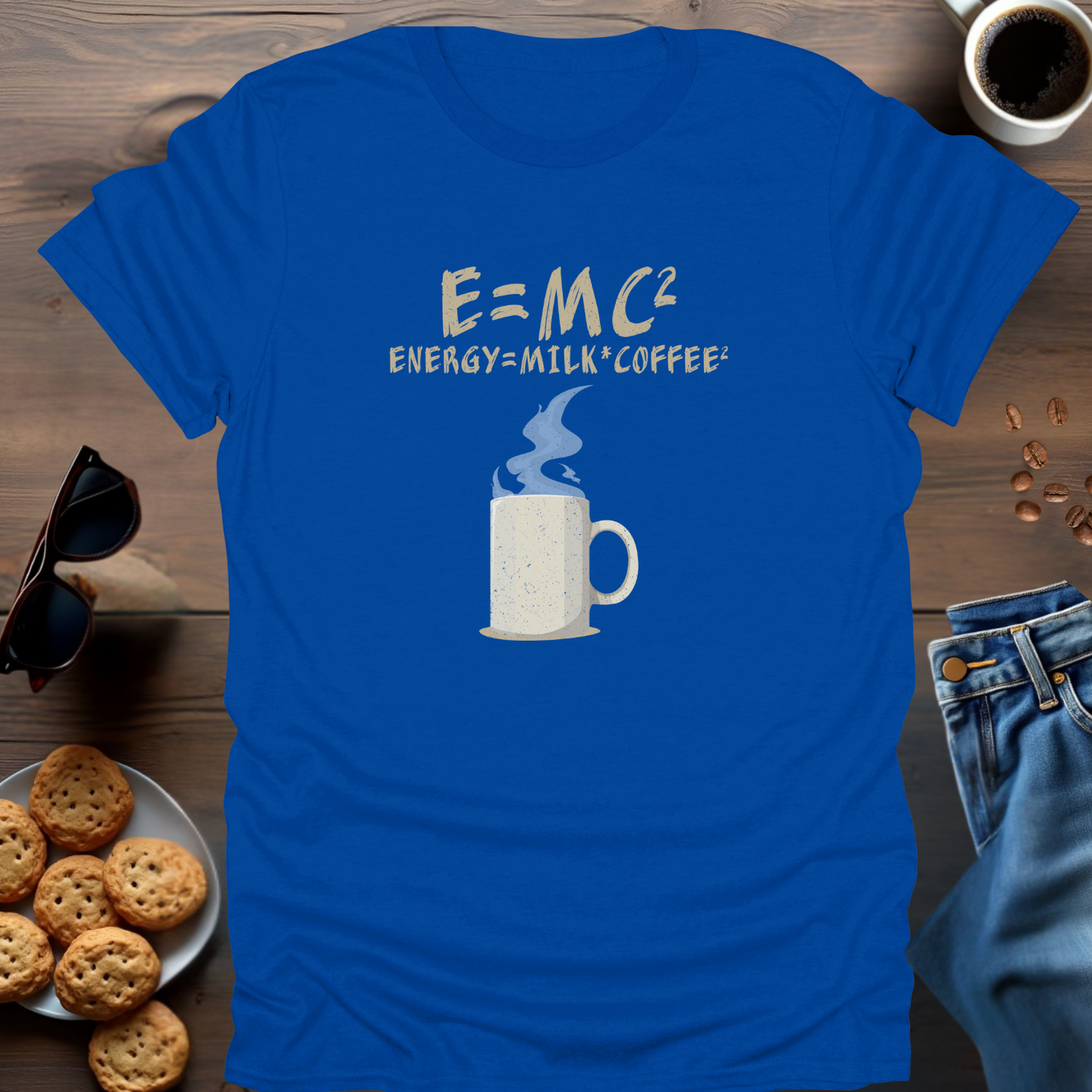 E=MC2 Coffee T-Shirt