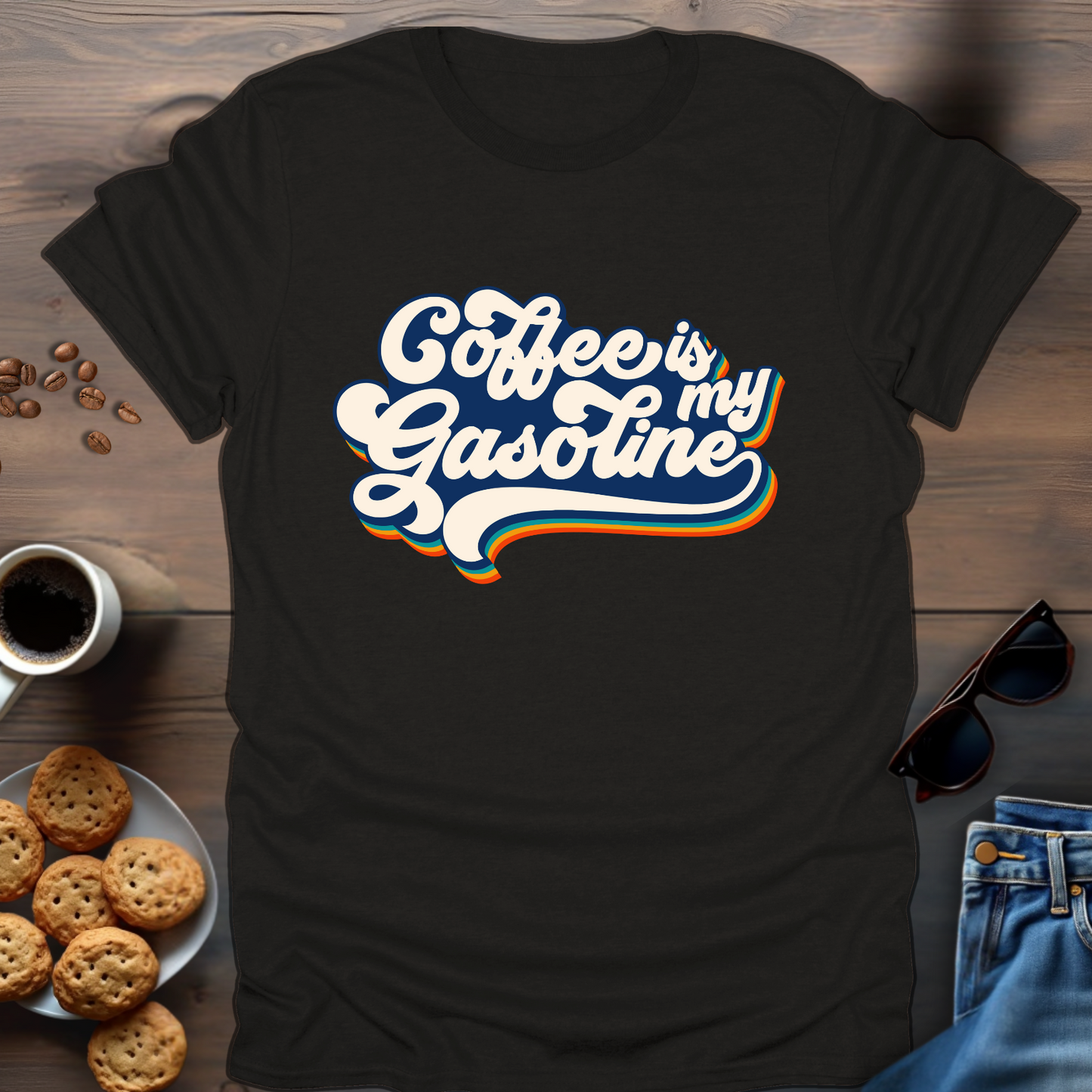 Coffee is my Gasoline T-Shirt