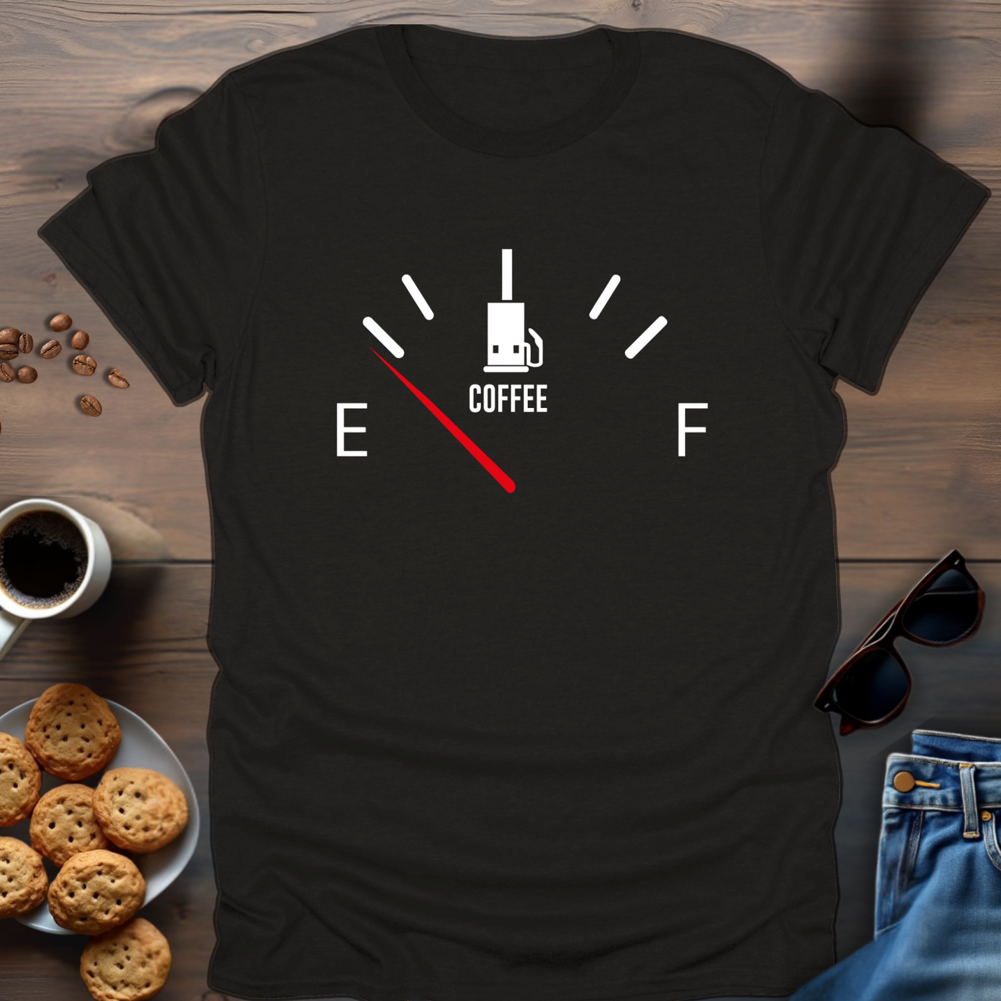 Coffee Fuel Tank T-Shirt