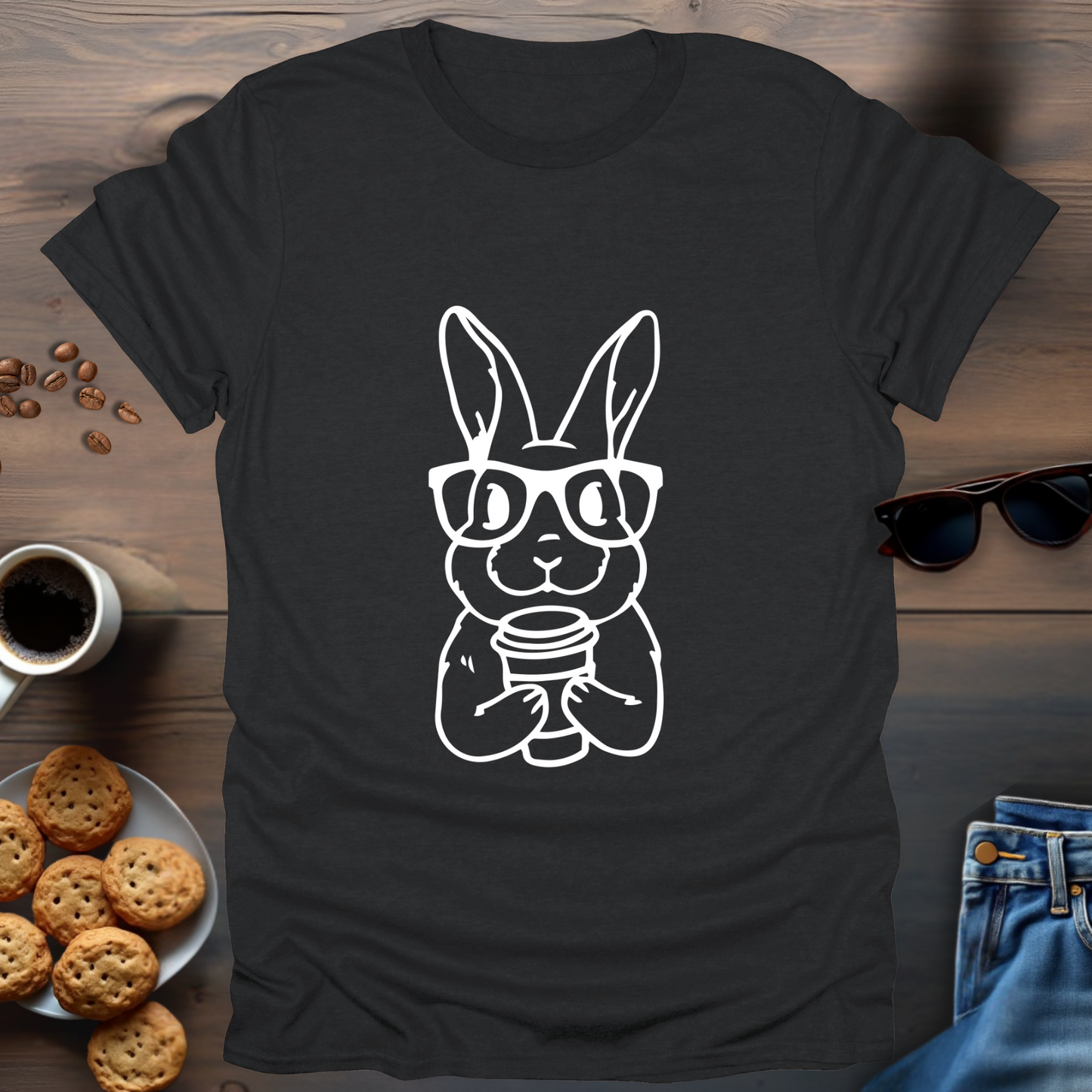 Coffee Bunny T-Shirt