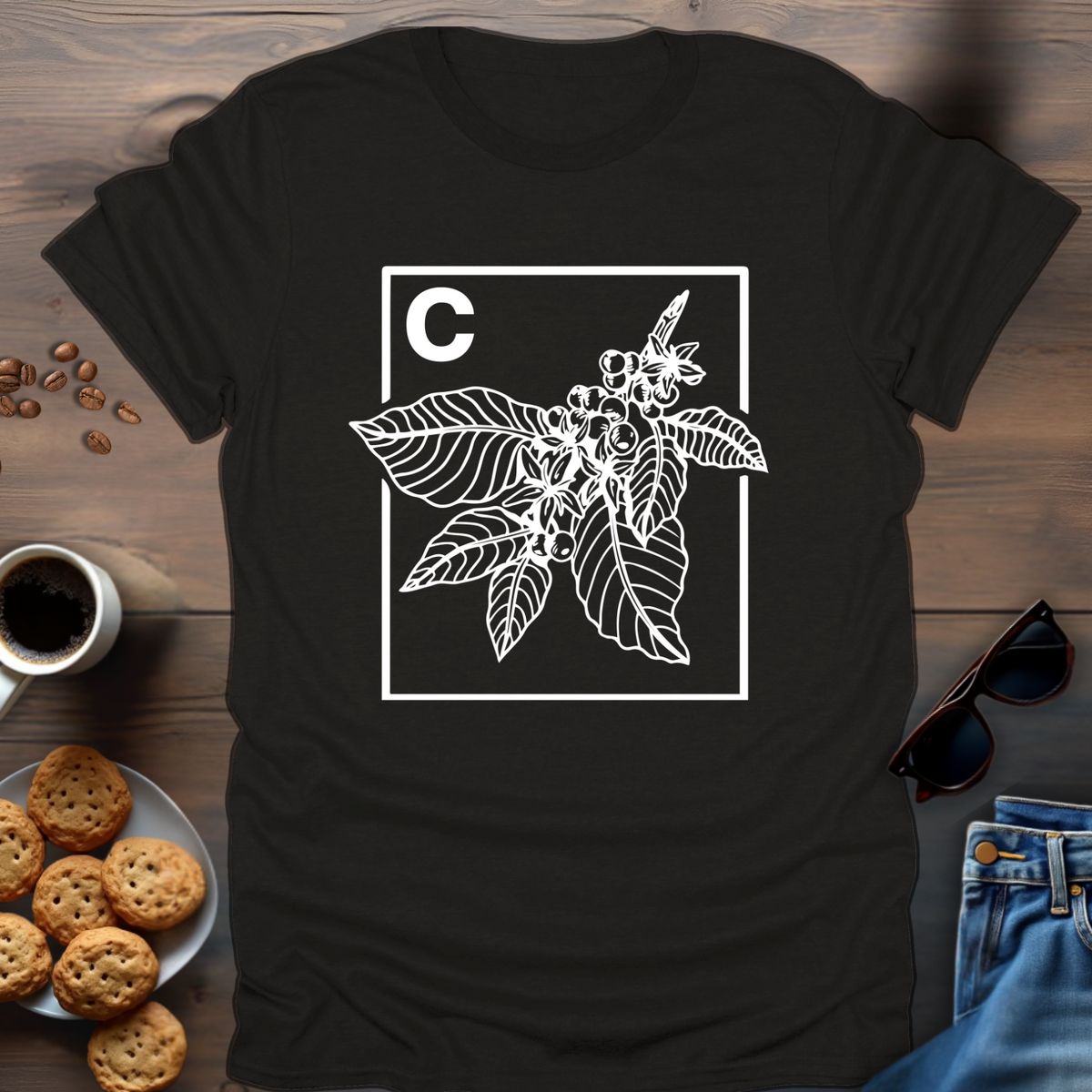 C for Coffee Plant T-Shirt