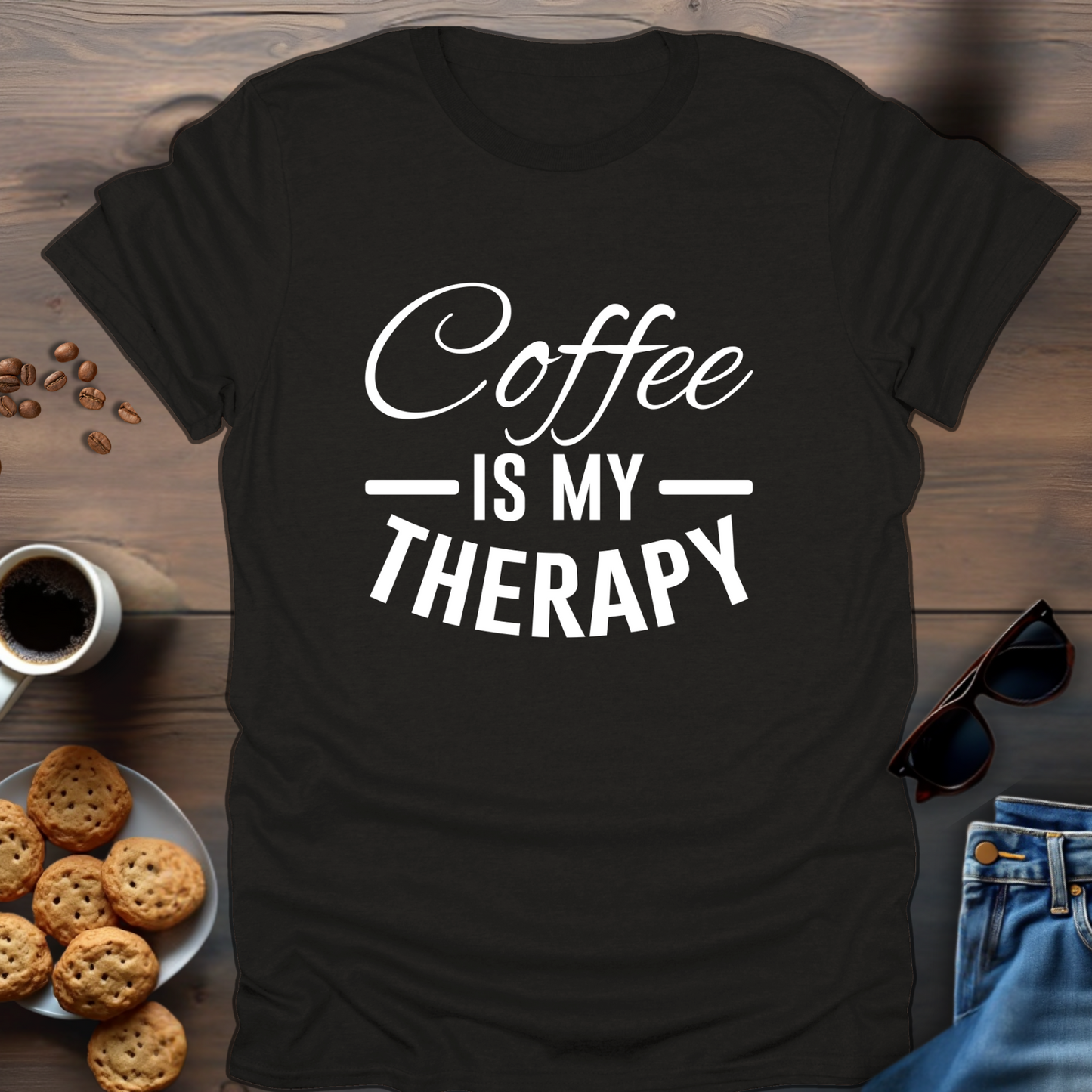 Coffee is my therapy T-Shirt