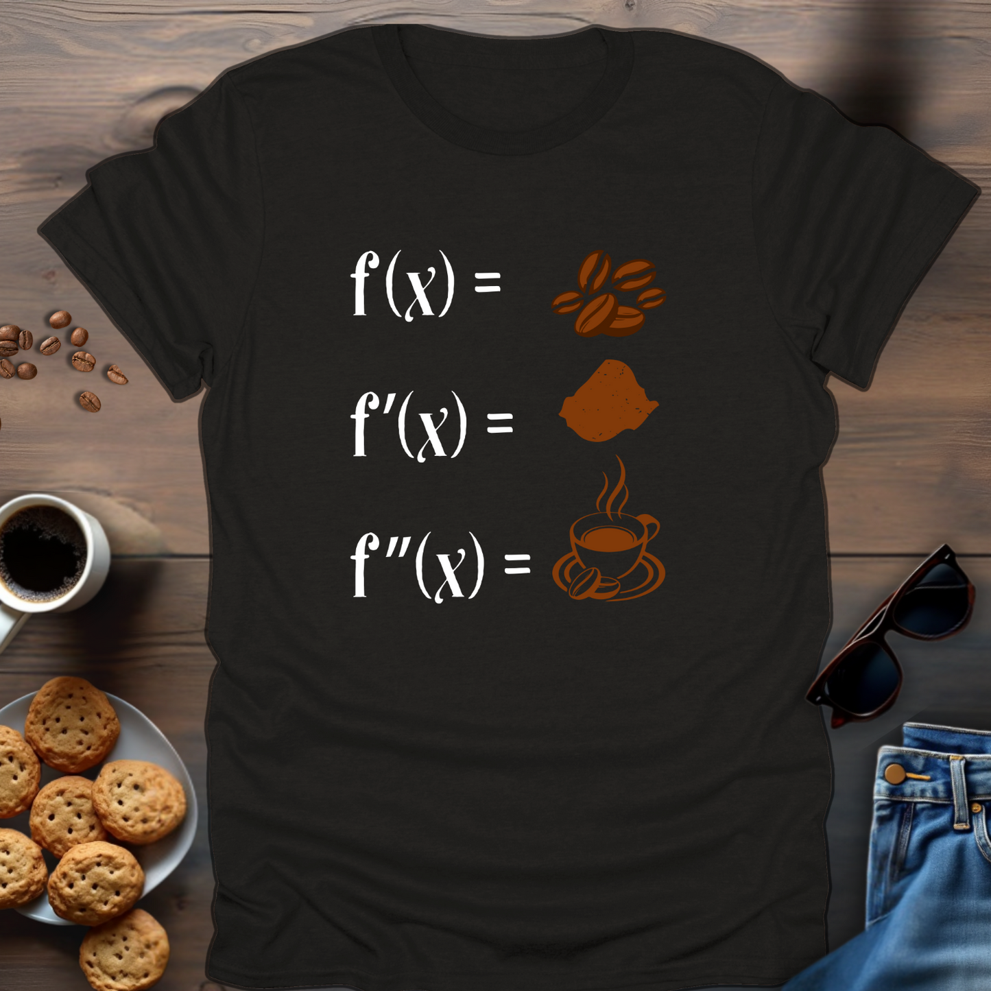 fx Mathematics Coffee T-Shirt