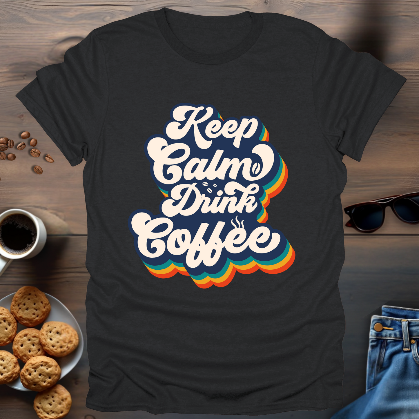 Keep Calm and Drink Coffee T-Shirt