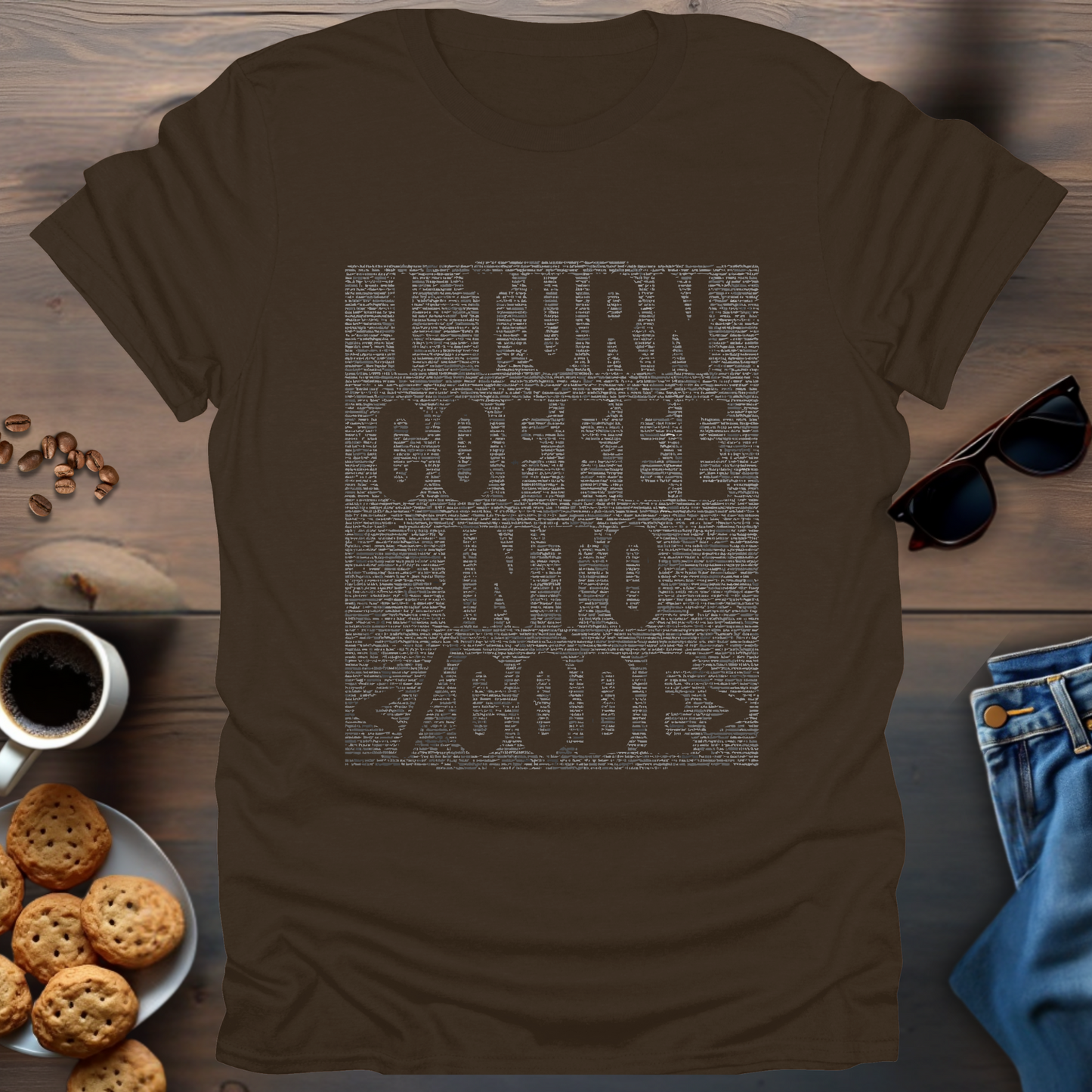 I Turn Coffee Into Code T-Shirt