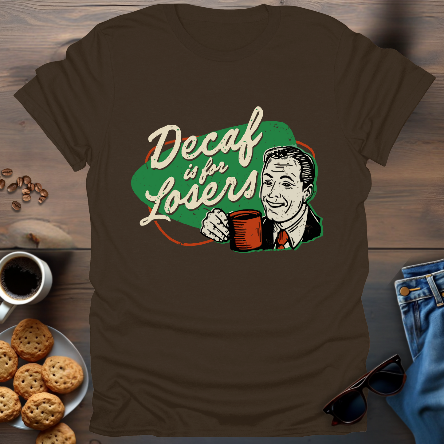 Decaf Is For Losers T-Shirt