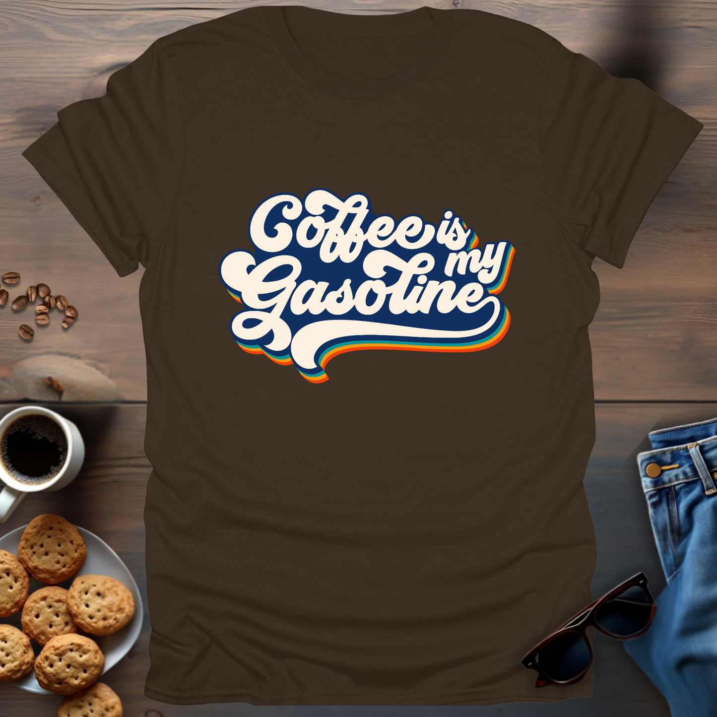 Coffee is my Gasoline T-Shirt