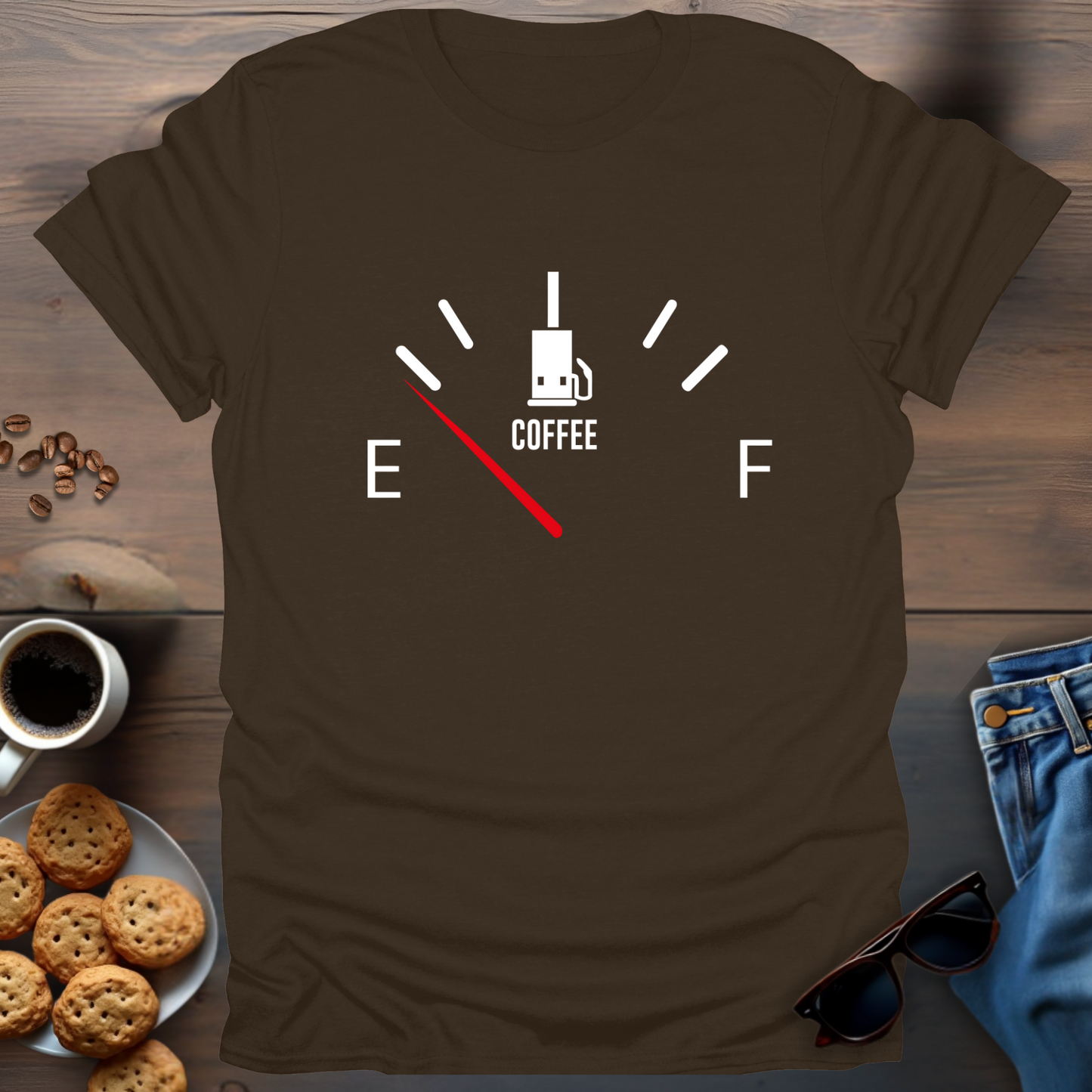 Coffee Fuel Tank T-Shirt