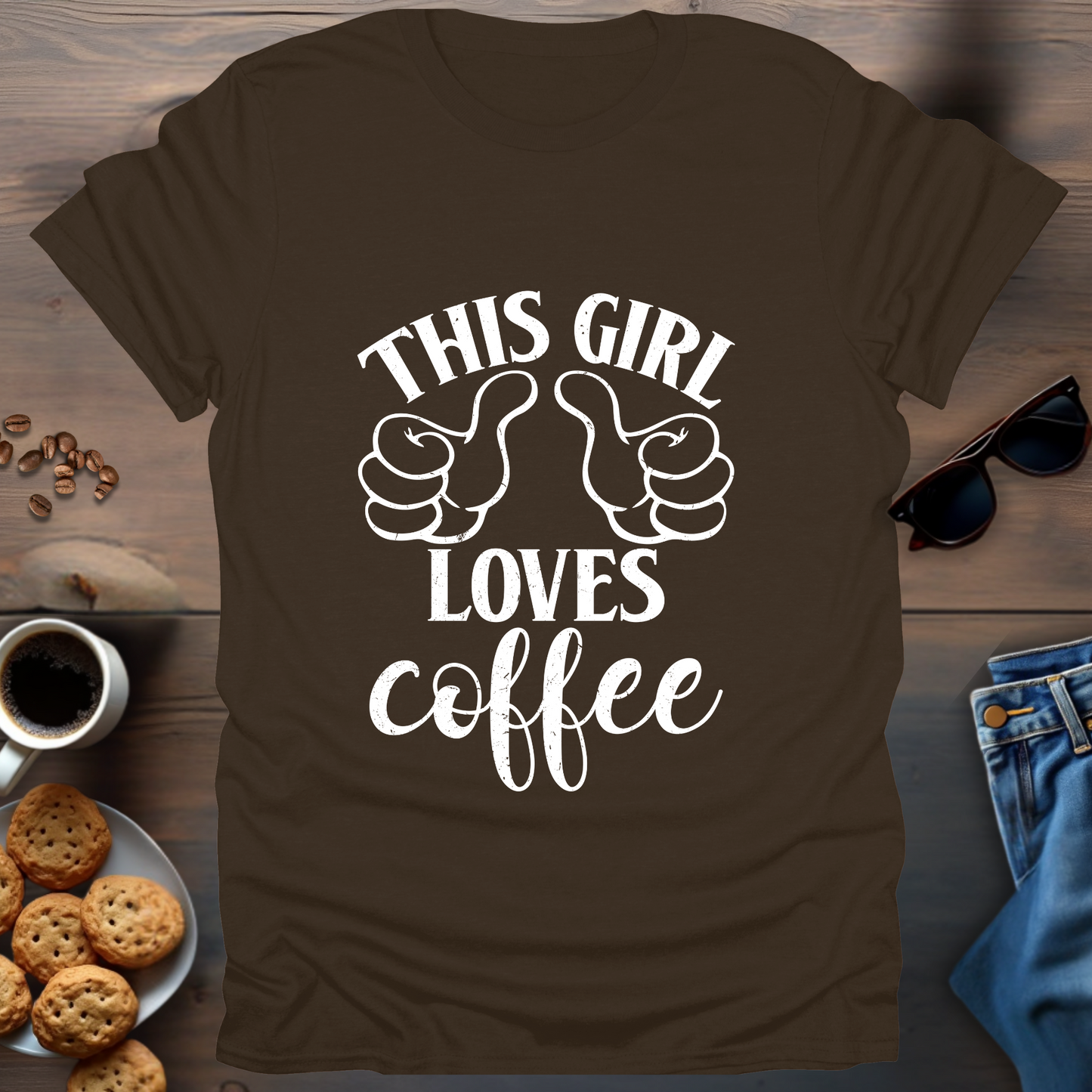 This Girl Loves Coffee T-Shirt