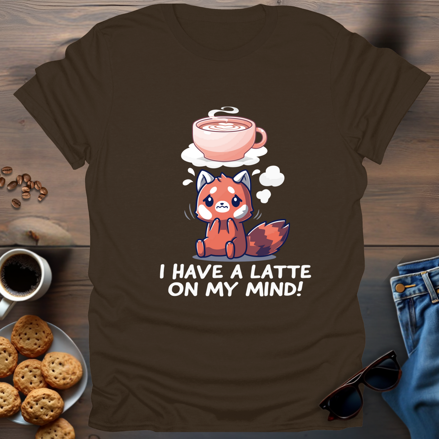 I Have a Latte On My Mind T-Shirt