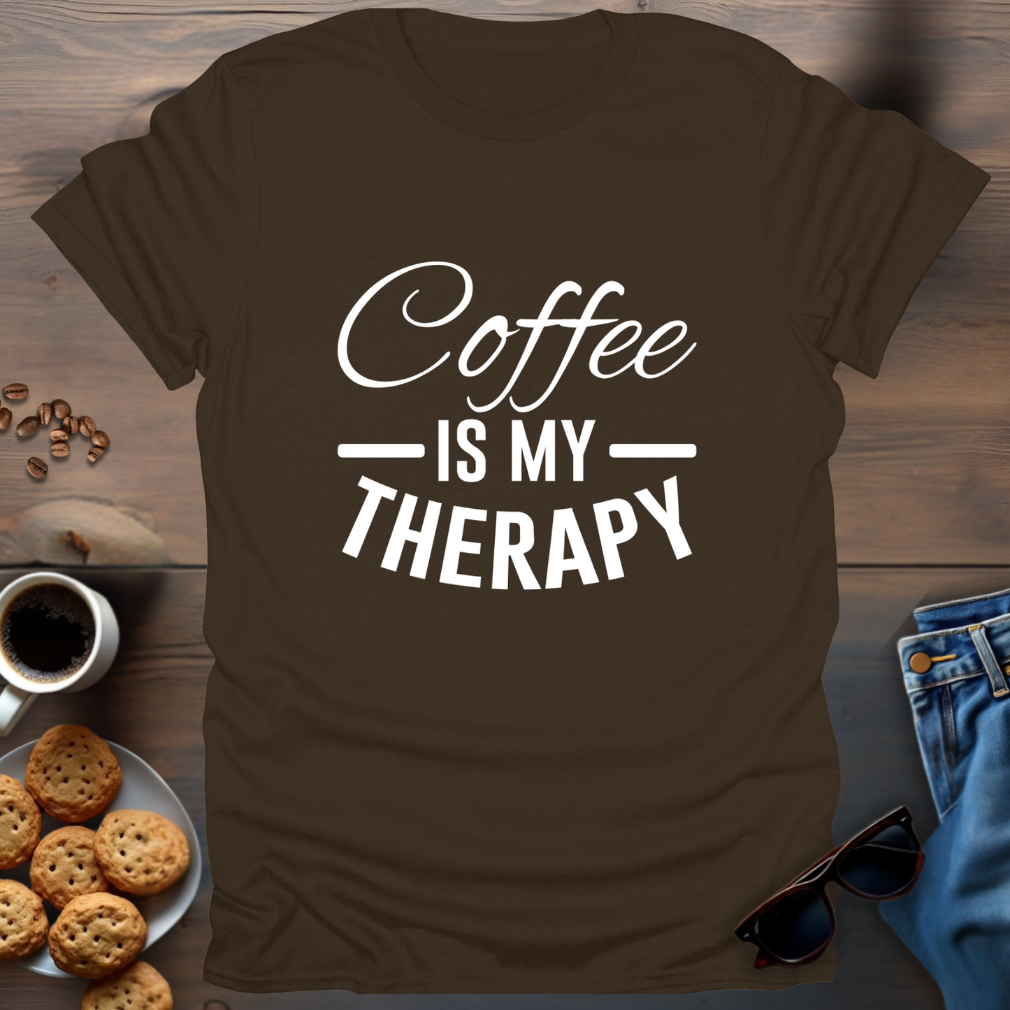 Coffee is my therapy T-Shirt