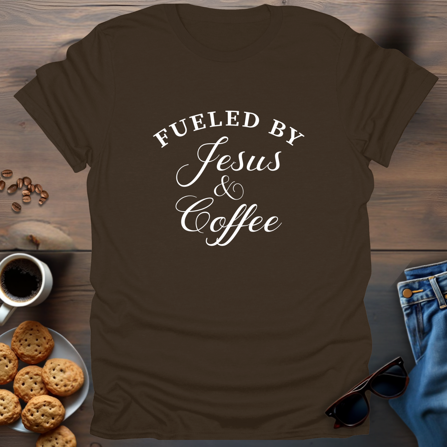 Fueled By Jesus & Coffee T-Shirt