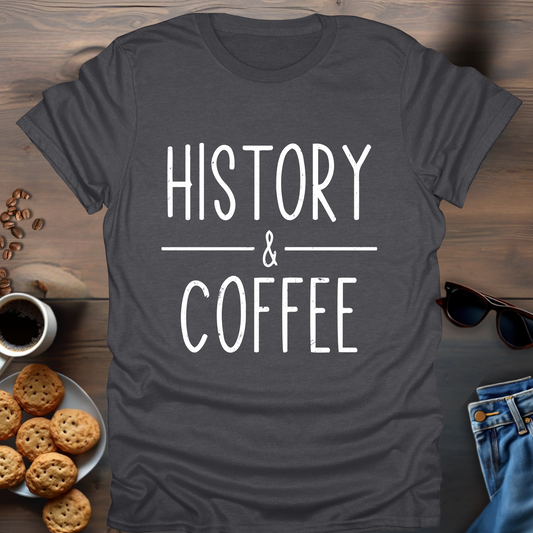 History & Coffee T-Shirt