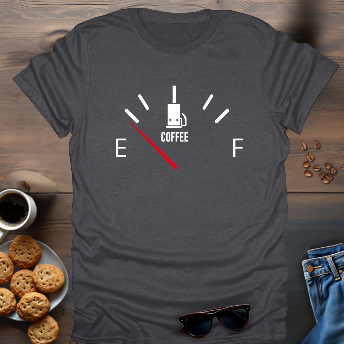 Coffee Fuel Tank T-Shirt