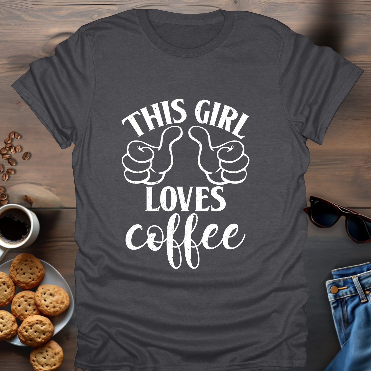 This Girl Loves Coffee T-Shirt