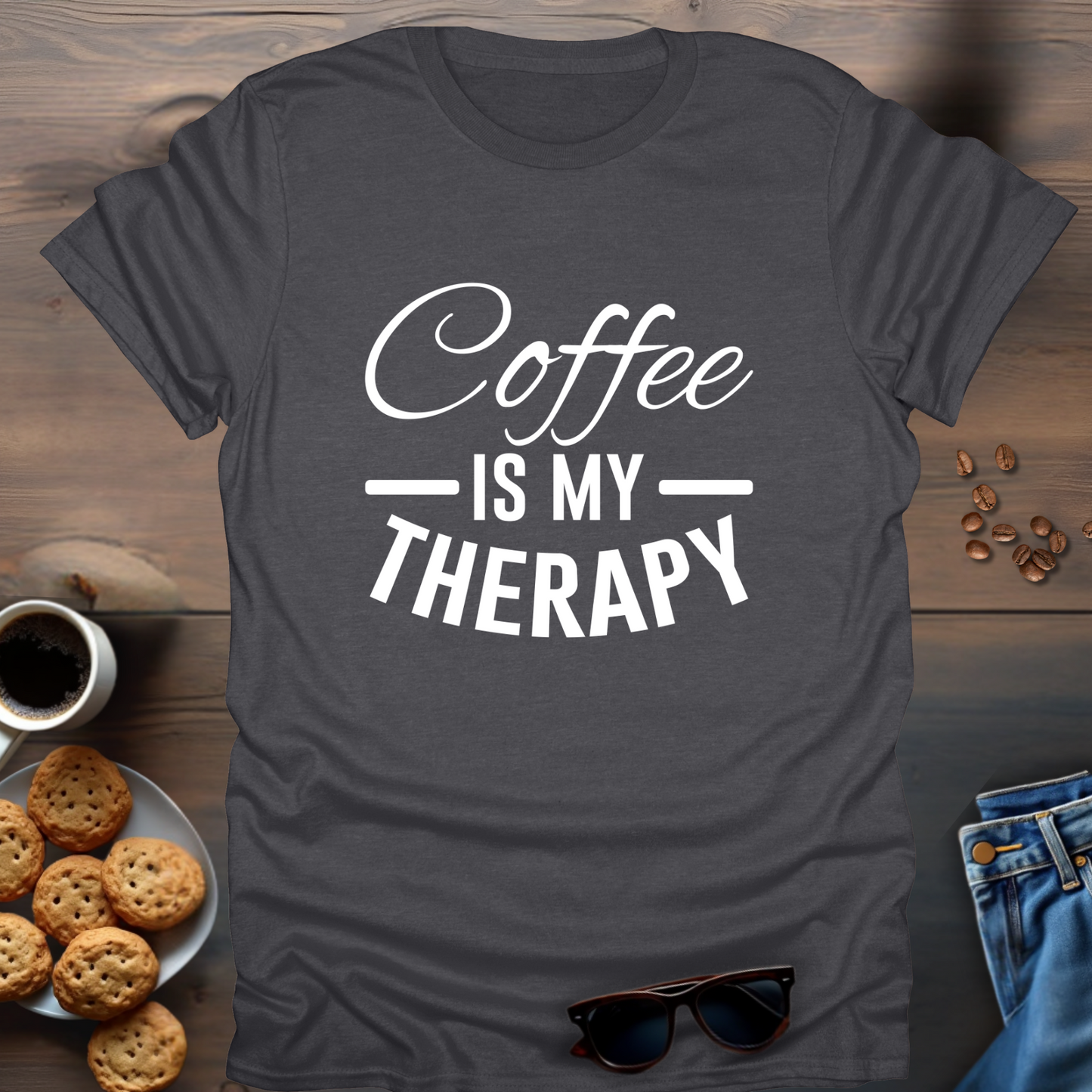 Coffee is my therapy T-Shirt