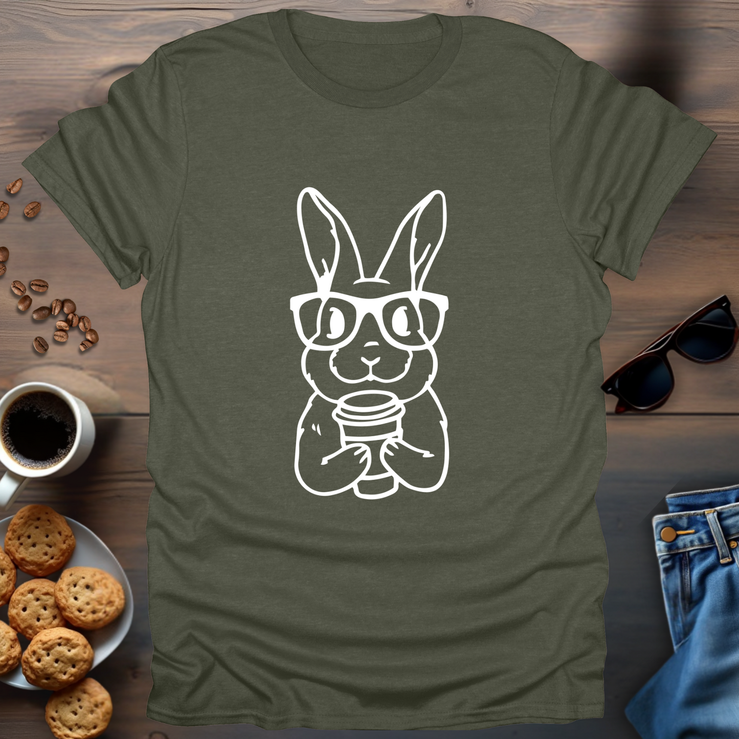 Coffee Bunny T-Shirt