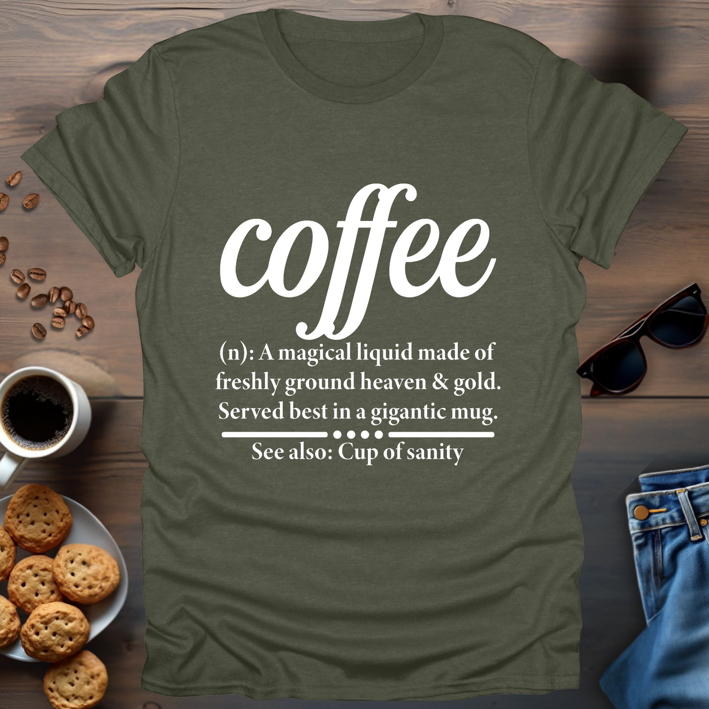 Coffee meaning T-Shirt