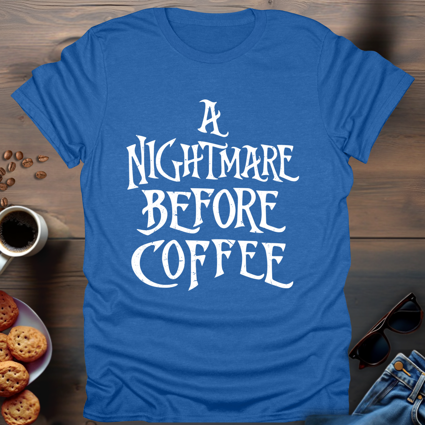 A Nightmare before coffee T-Shirt