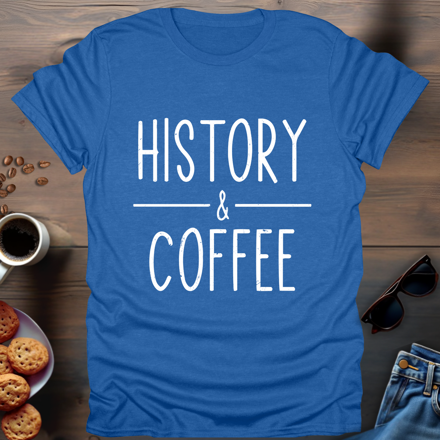 History & Coffee T-Shirt