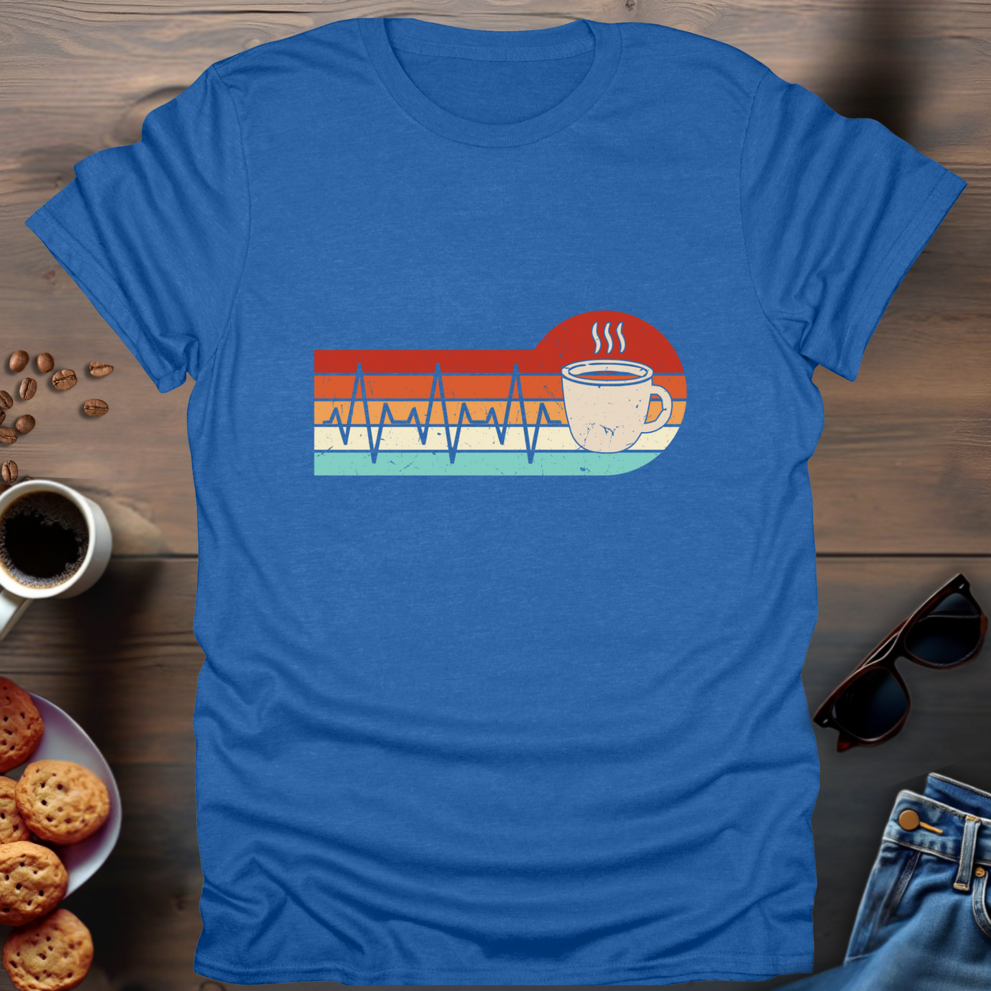 Coffee Beat Retro T-Shirt