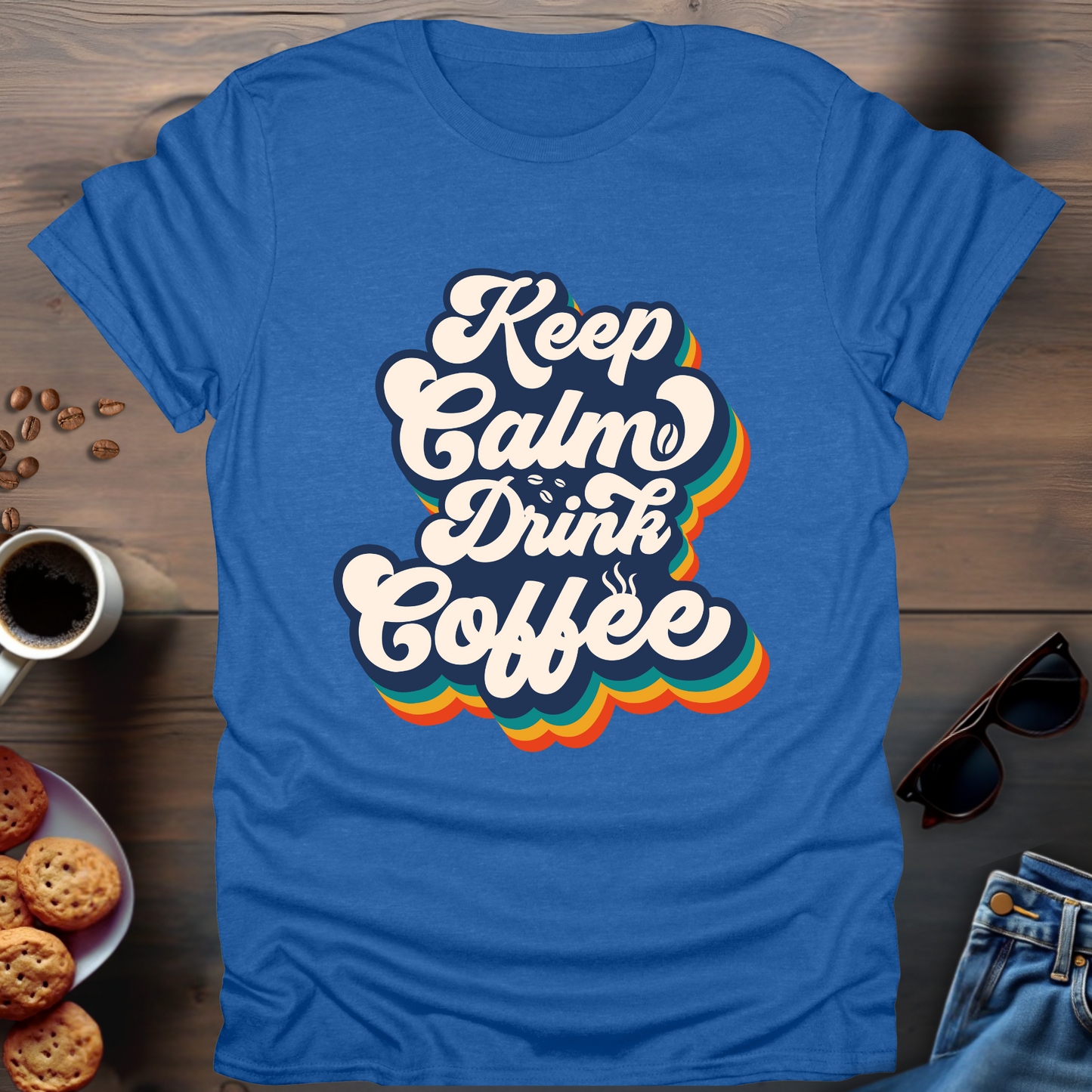 Keep Calm and Drink Coffee T-Shirt