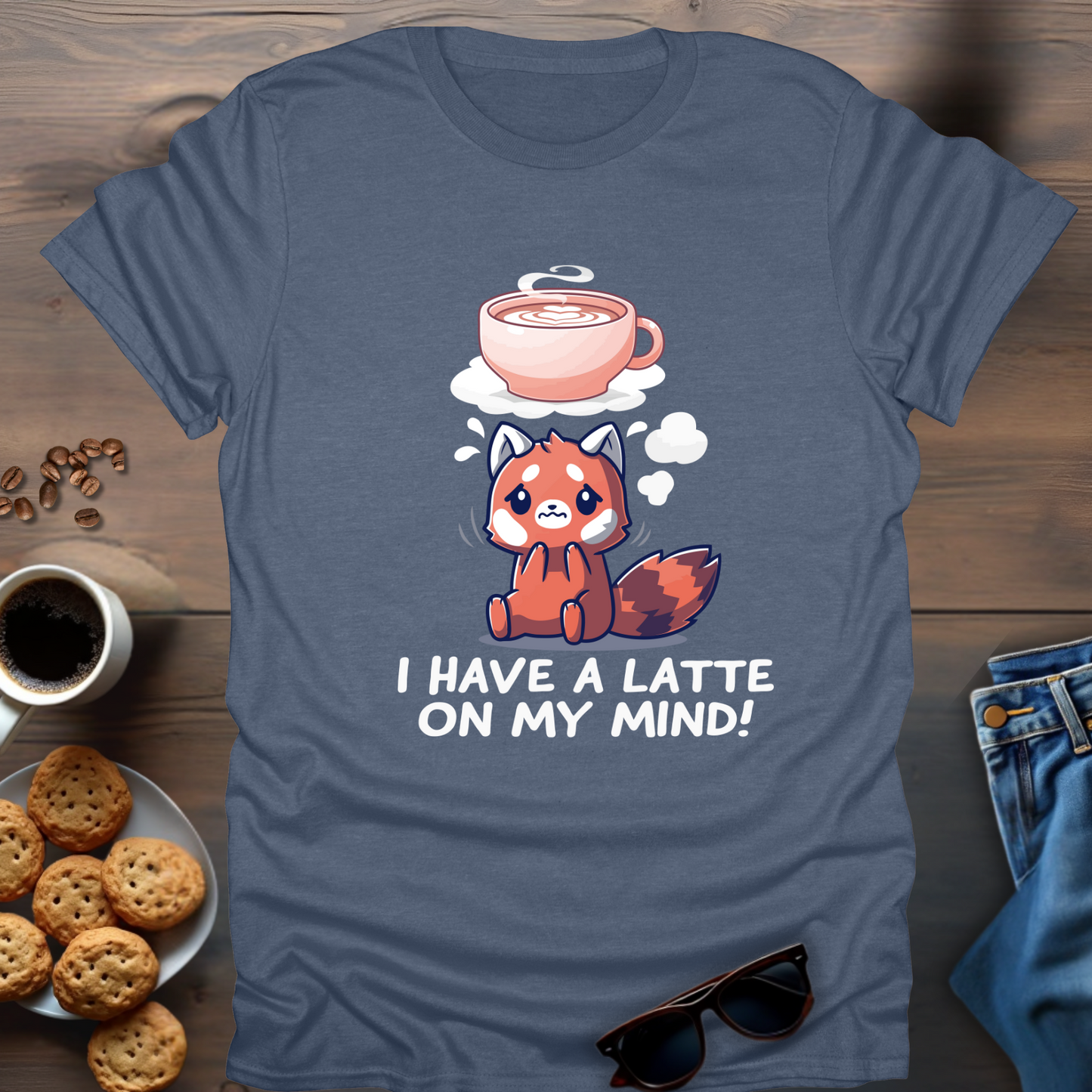 I Have a Latte On My Mind T-Shirt