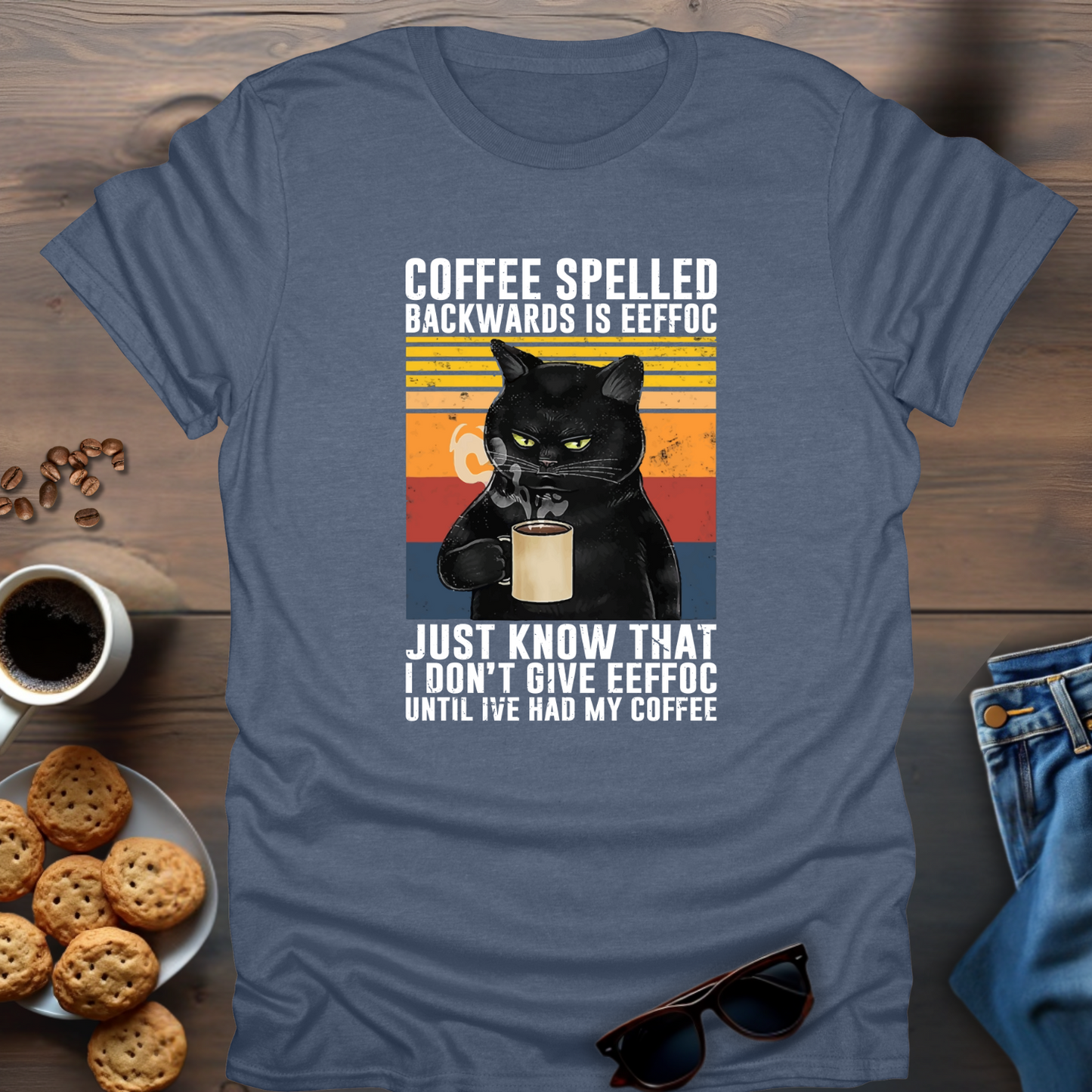 Coffee Spelled Backwards Is Eeffoc T-Shirt