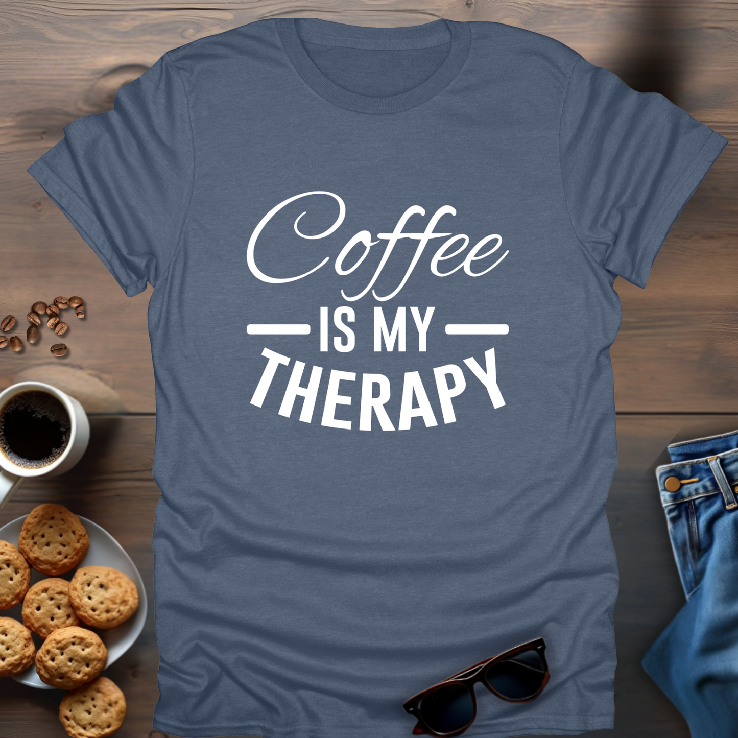 Coffee is my therapy T-Shirt