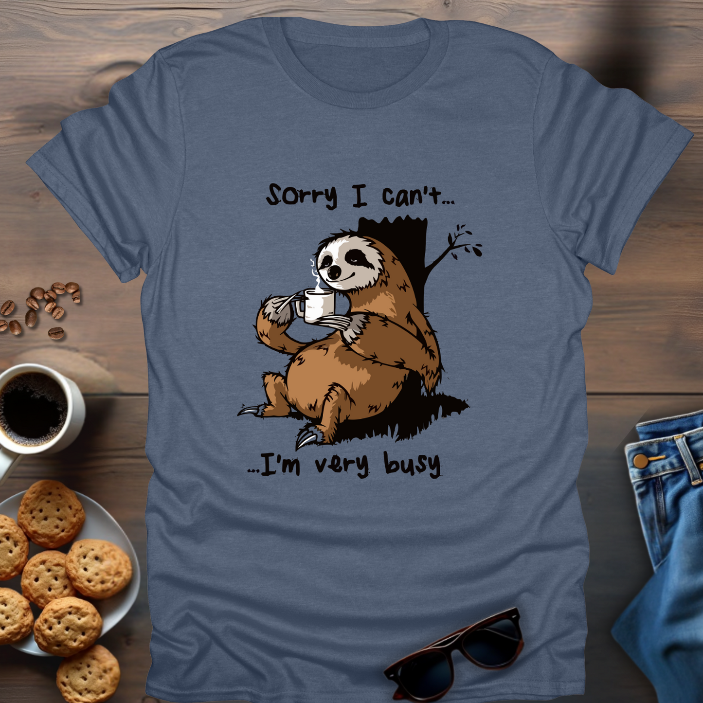 Sorry I Can’t I’m Very Busy T-Shirt