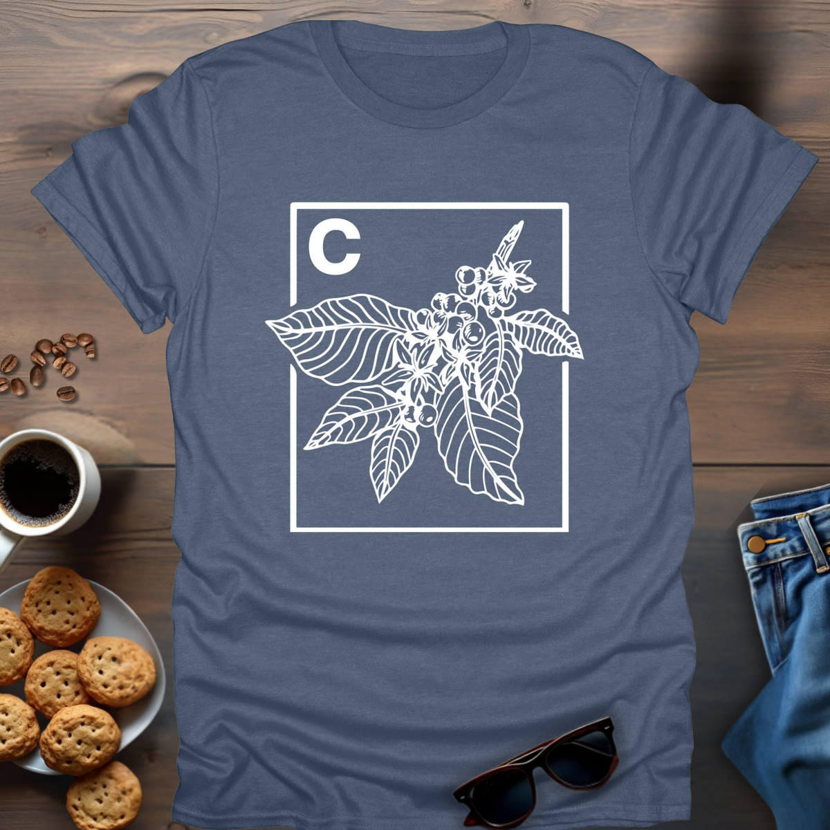 C for Coffee Plant T-Shirt
