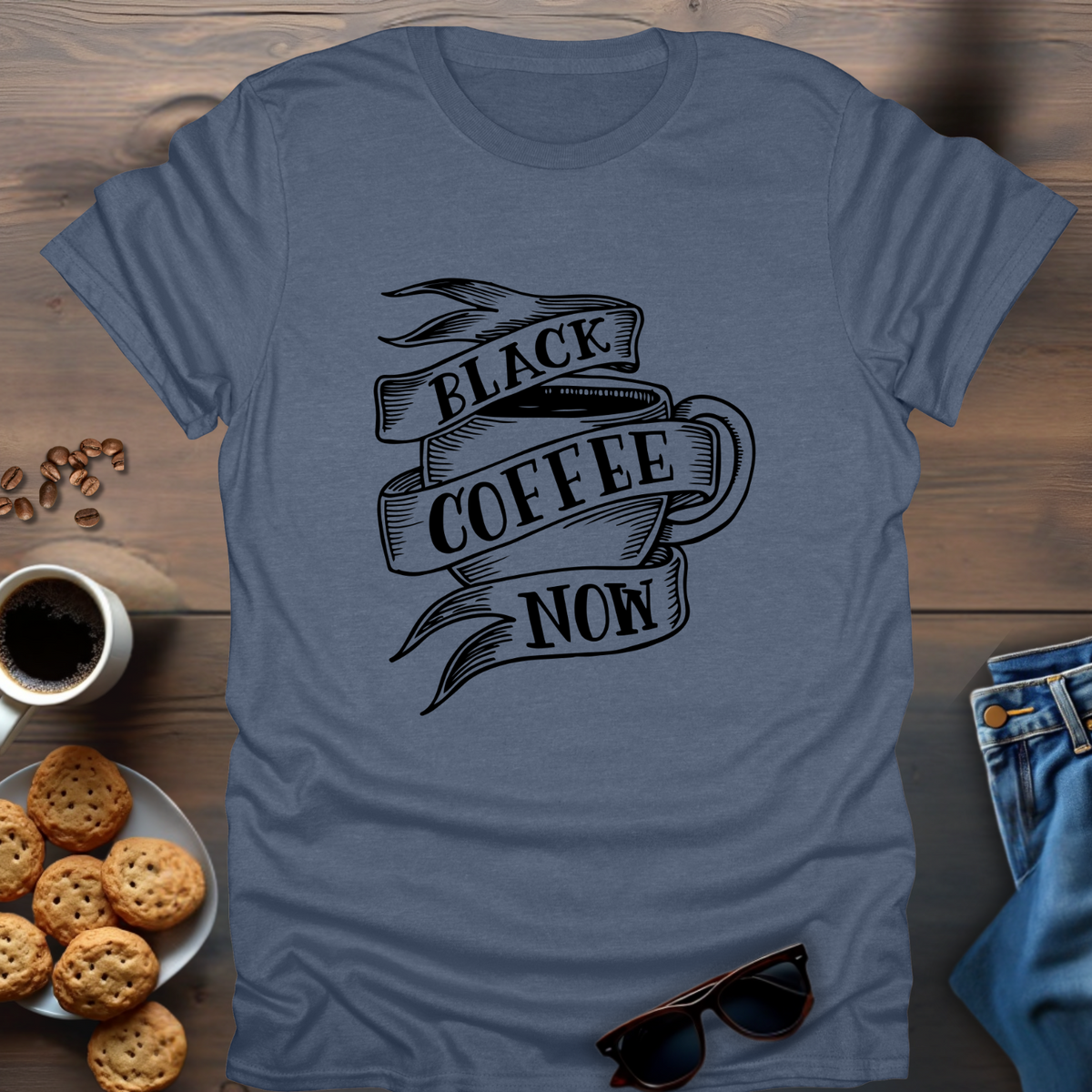 Black Coffee Now T-Shirt