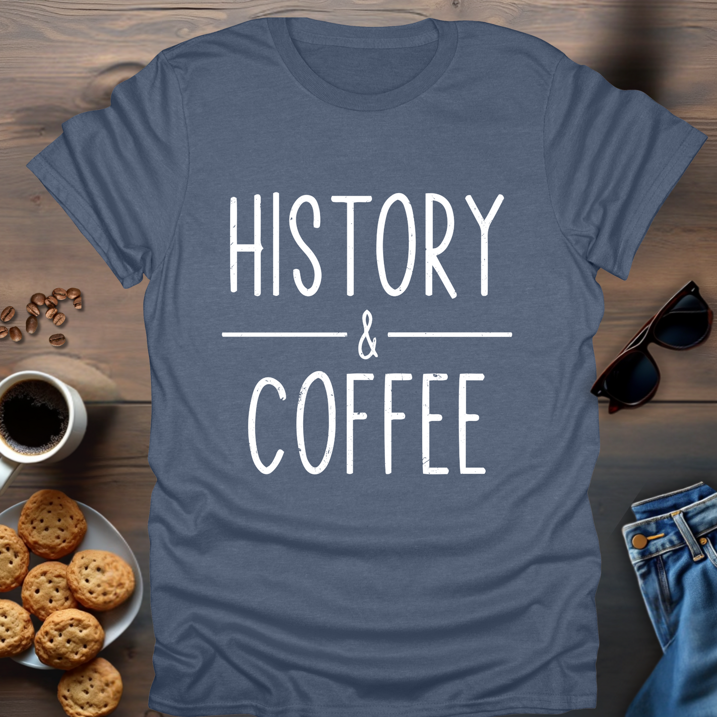 History & Coffee T-Shirt