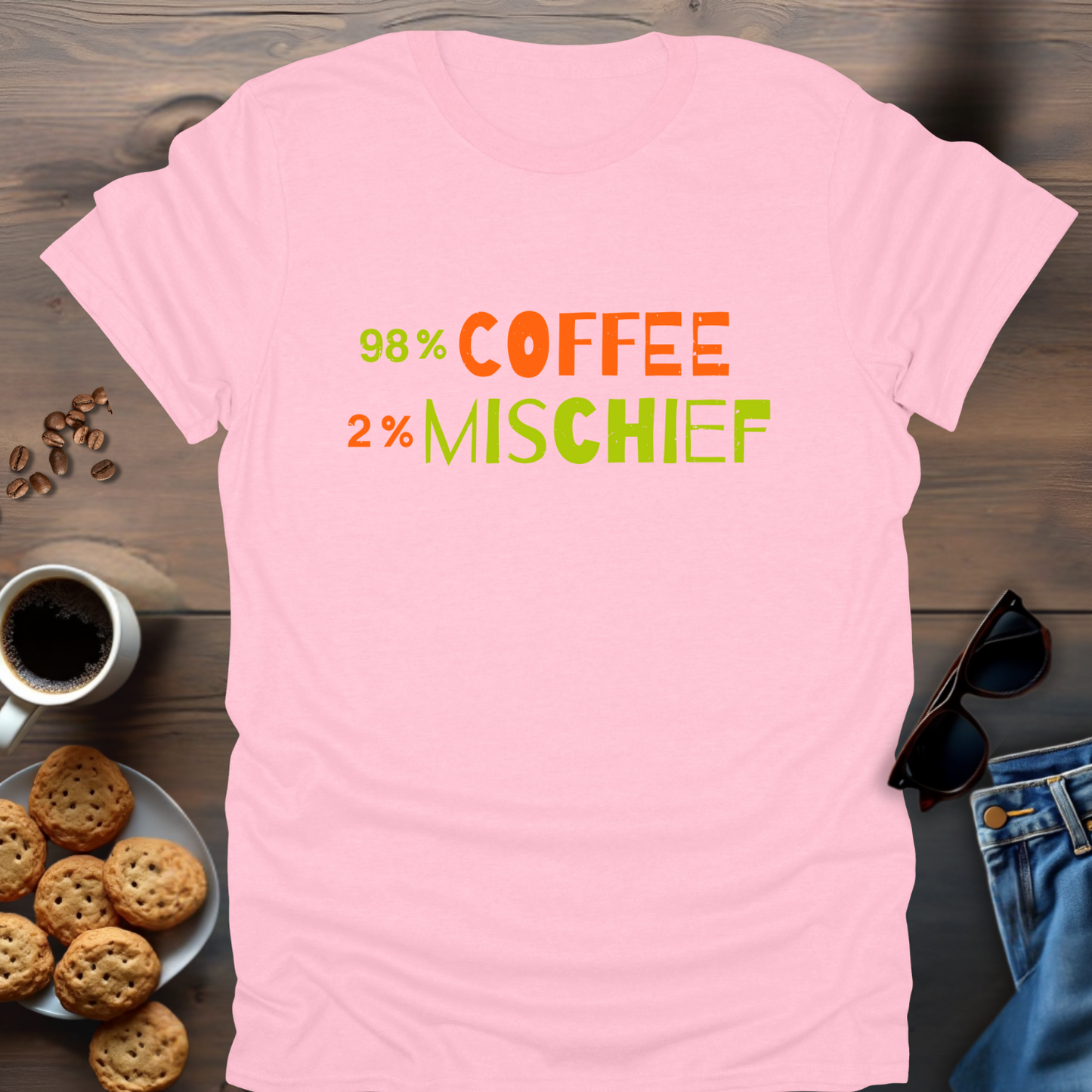 98 coffee 2 mischief T-Shirt