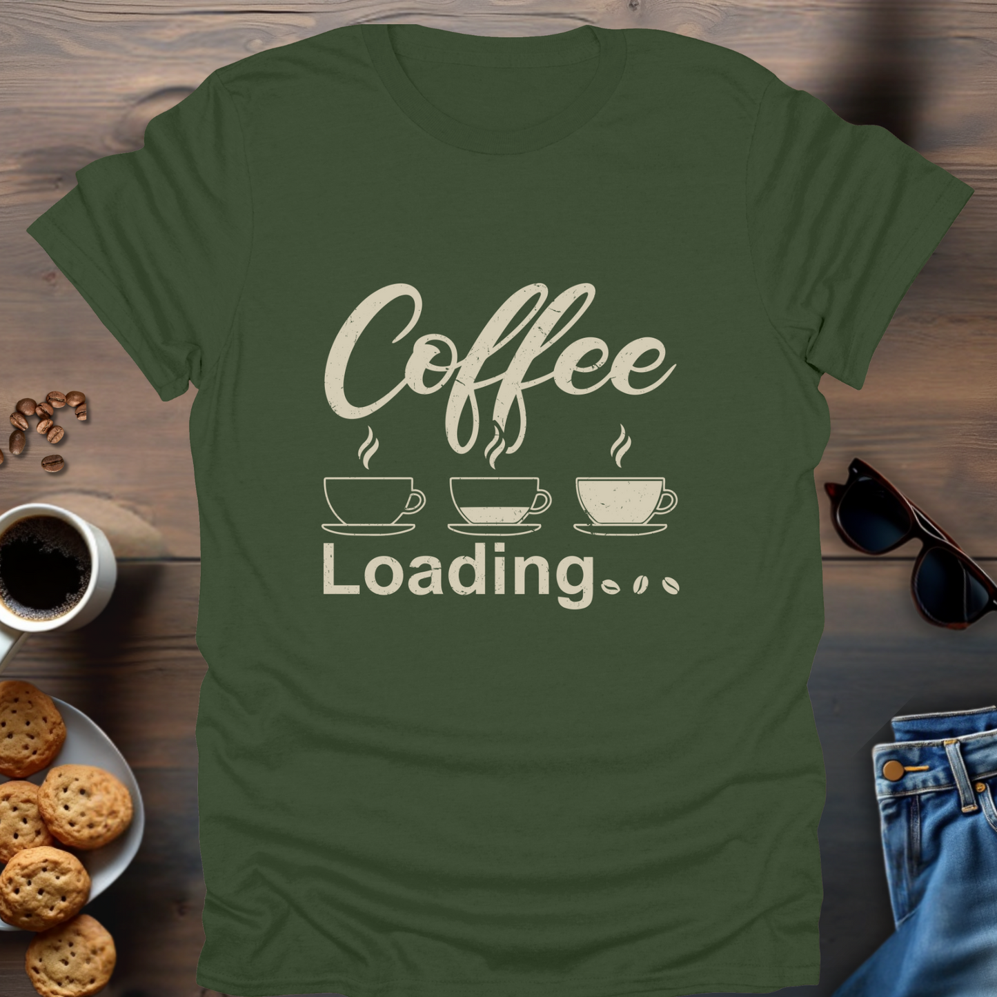 Coffee Loading T-Shirt