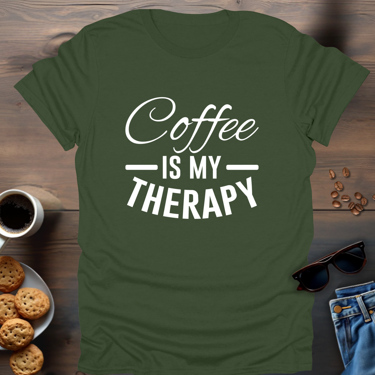 Coffee is my therapy T-Shirt