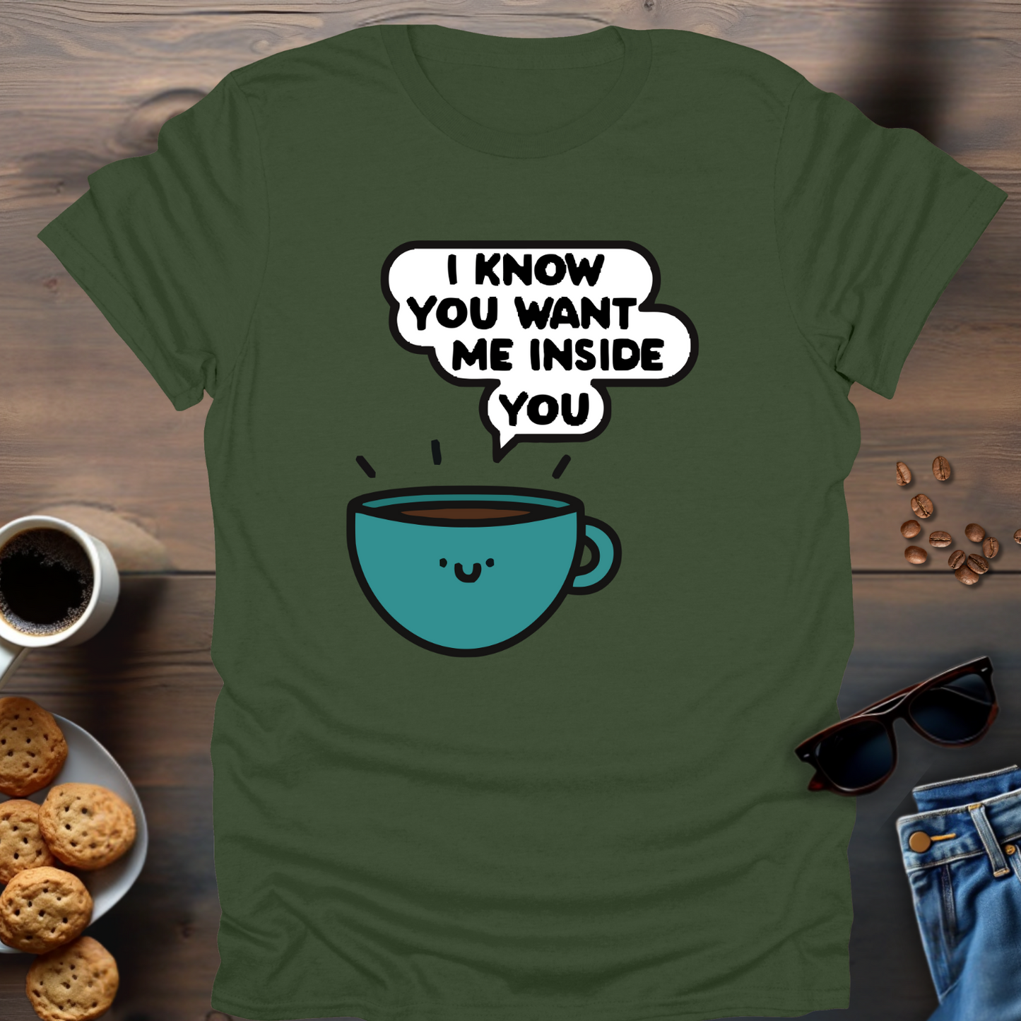 I Know You Want Me Inside You T-Shirt